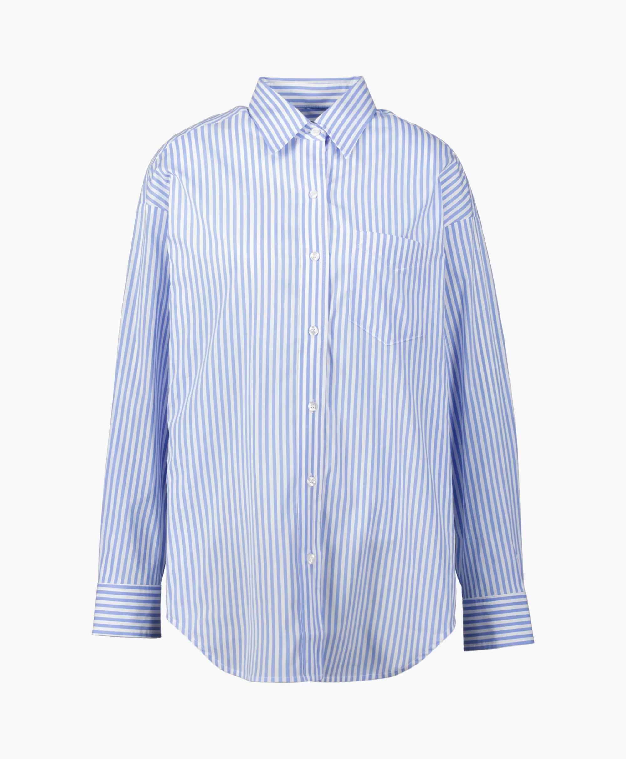 D'arc D'Arc Blouse Borgomanero Donker Blauw*Dames Blouses