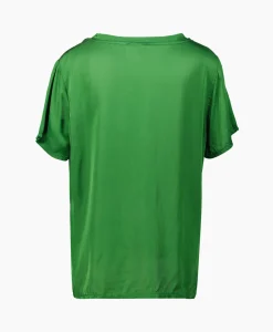 D'arc D'Arc Top Round Neck Groen*Dames T-Shirts & Tops