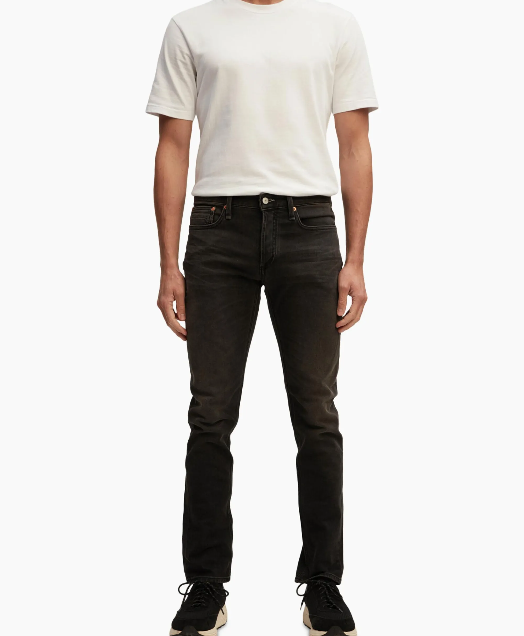 Denham Jeans Razor Awb Zwart*Heren Broeken