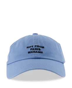Drole De Monsieur Pet La Casquette Slogan Licht Blauw*Heren Petten