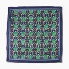 Drole De Monsieur Sjaal La Foulard Ornements Donker Blauw*Heren Sjaals
