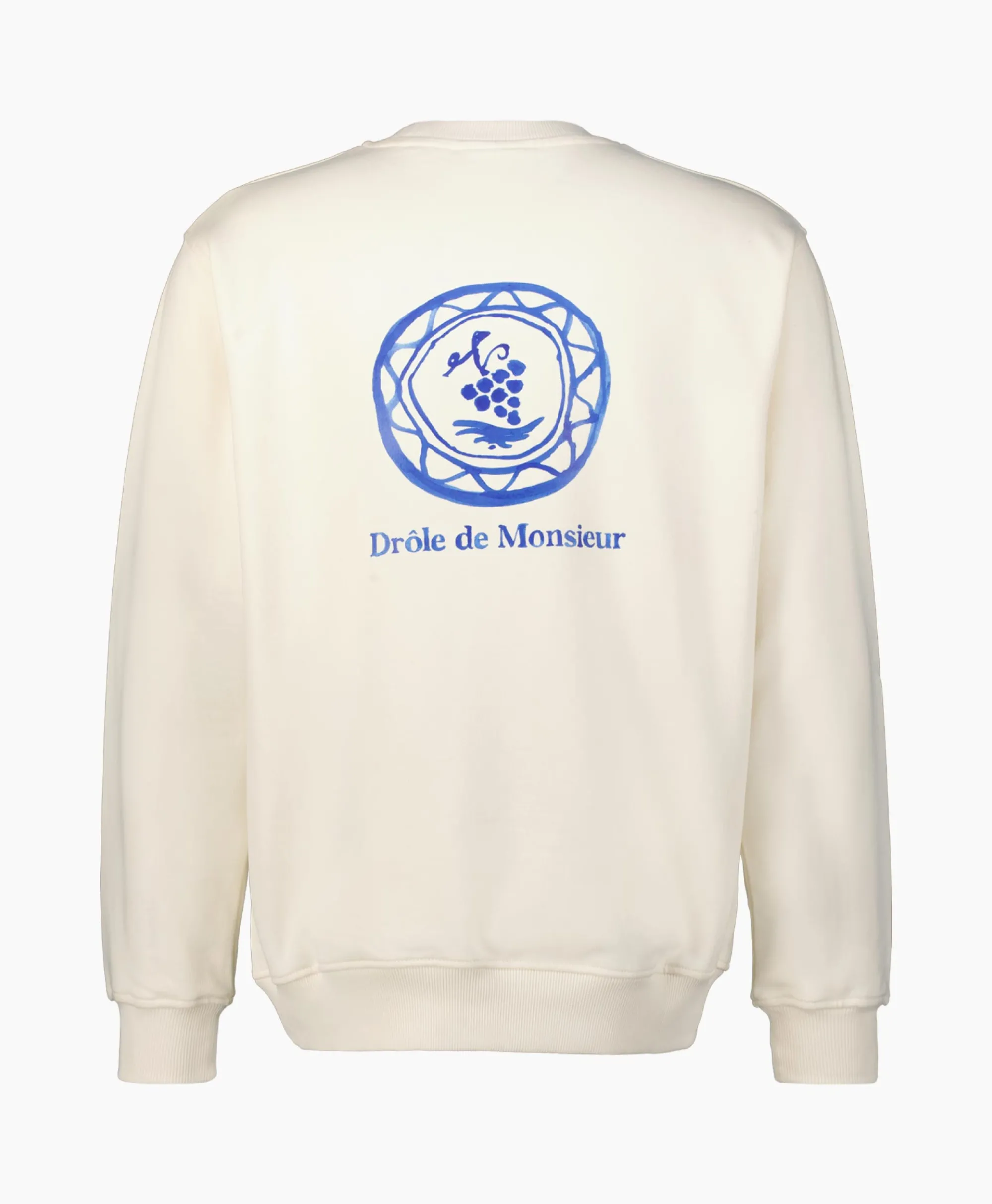 Drole De Monsieur Sweater Le Sweatshirt Art De La Table Off White*Heren Truien