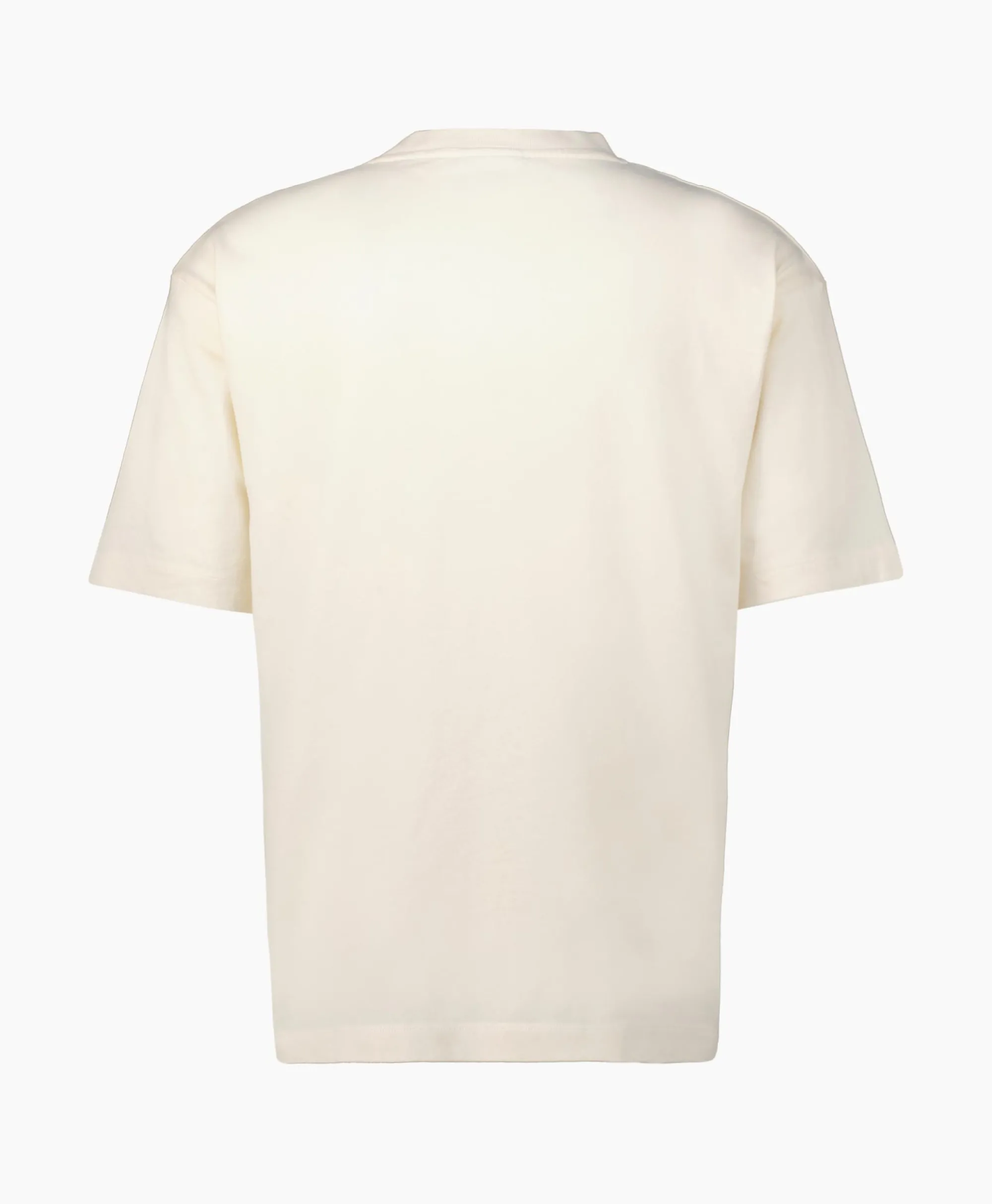 Drole De Monsieur T-Shirt Korte Mouw Nature Morte Off White*Heren T-Shirts