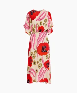 Essentiel Antwerp Midi Jurk Frikart Off White*Dames Bruiloftskleding