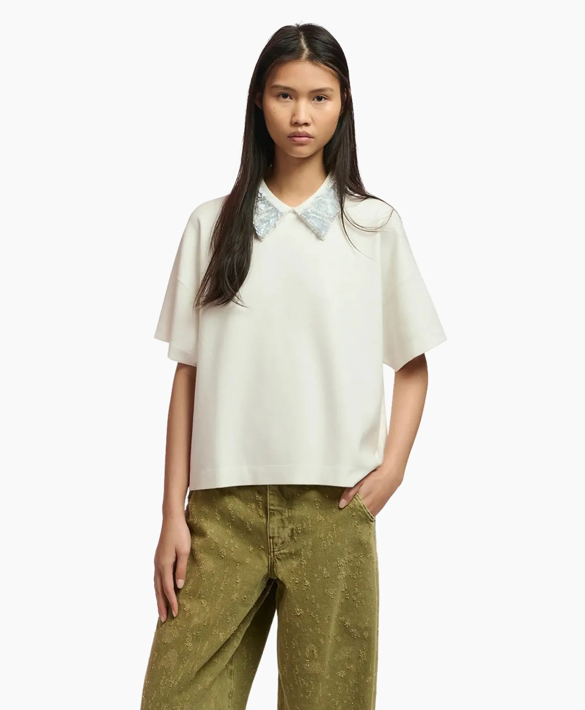 Essentiel Antwerp Top Filano Off White*Dames T-Shirts & Tops