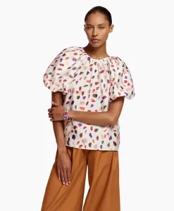 Essentiel Antwerp Top Fooi Off White*Dames T-Shirts & Tops