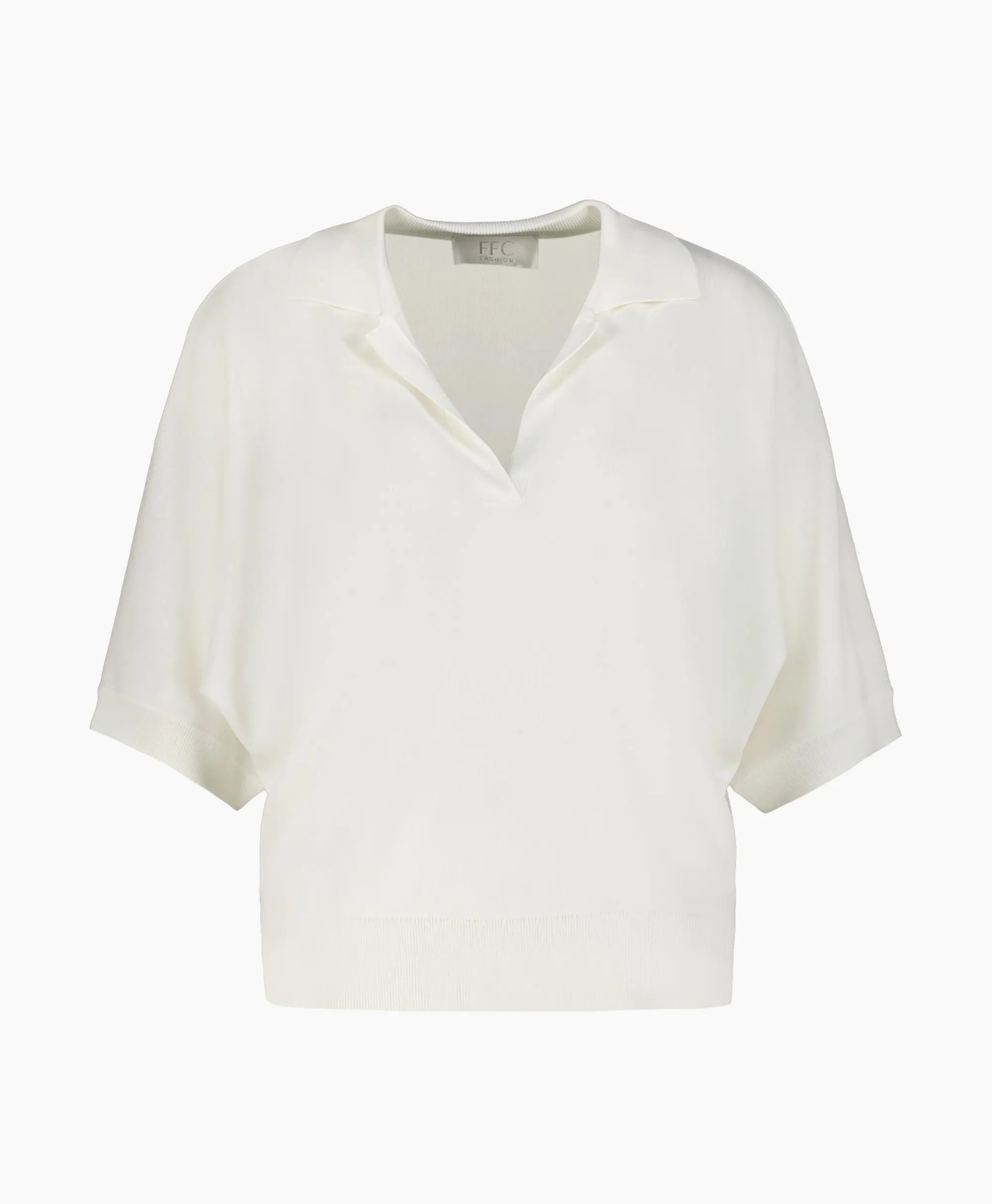 Ffc Polo 0/11068 Wit*Dames Polo's