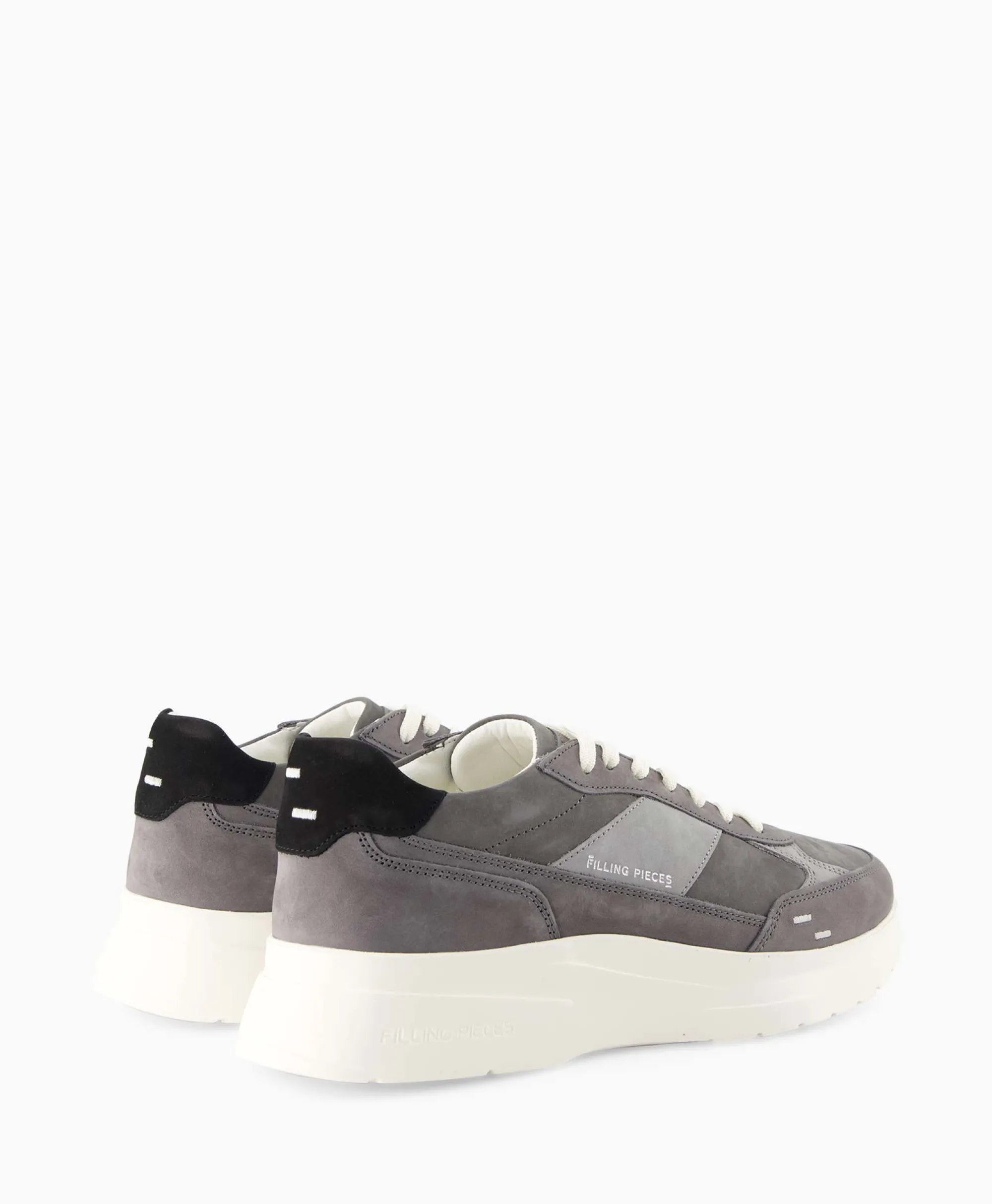 Filling Pieces Sneaker Jet Runner Donkergrijs*Heren Sneakers