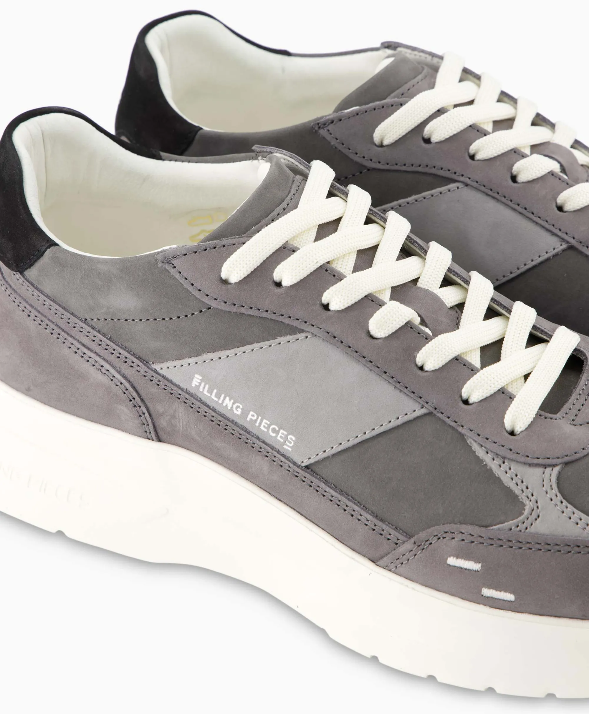 Filling Pieces Sneaker Jet Runner Donkergrijs*Heren Sneakers