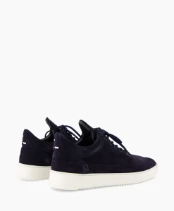 Filling Pieces Sneaker Low Top Suede Navy Donker Blauw*Heren Sneakers