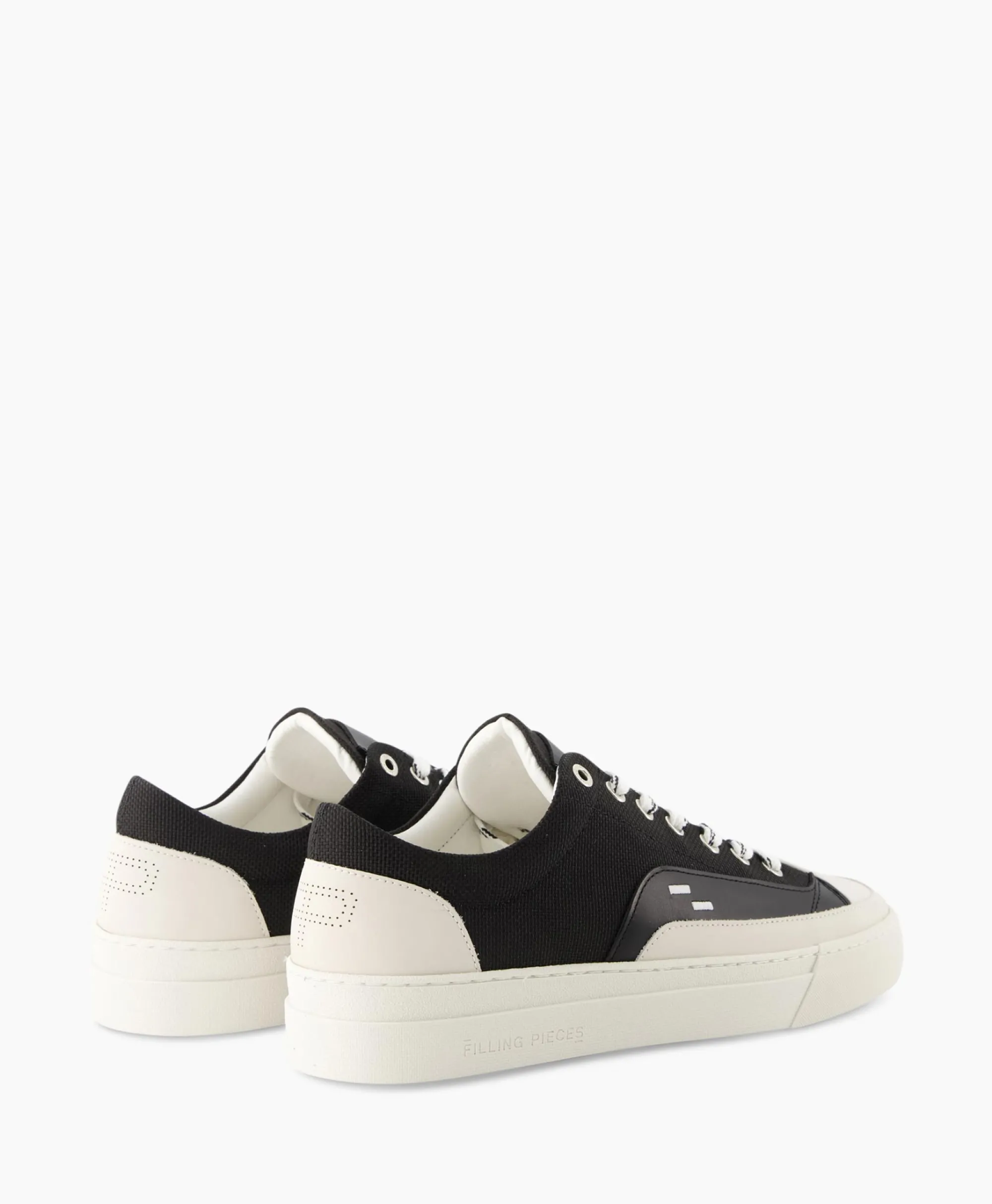 Filling Pieces Sneaker Riviera Low Zwart*Heren Sneakers