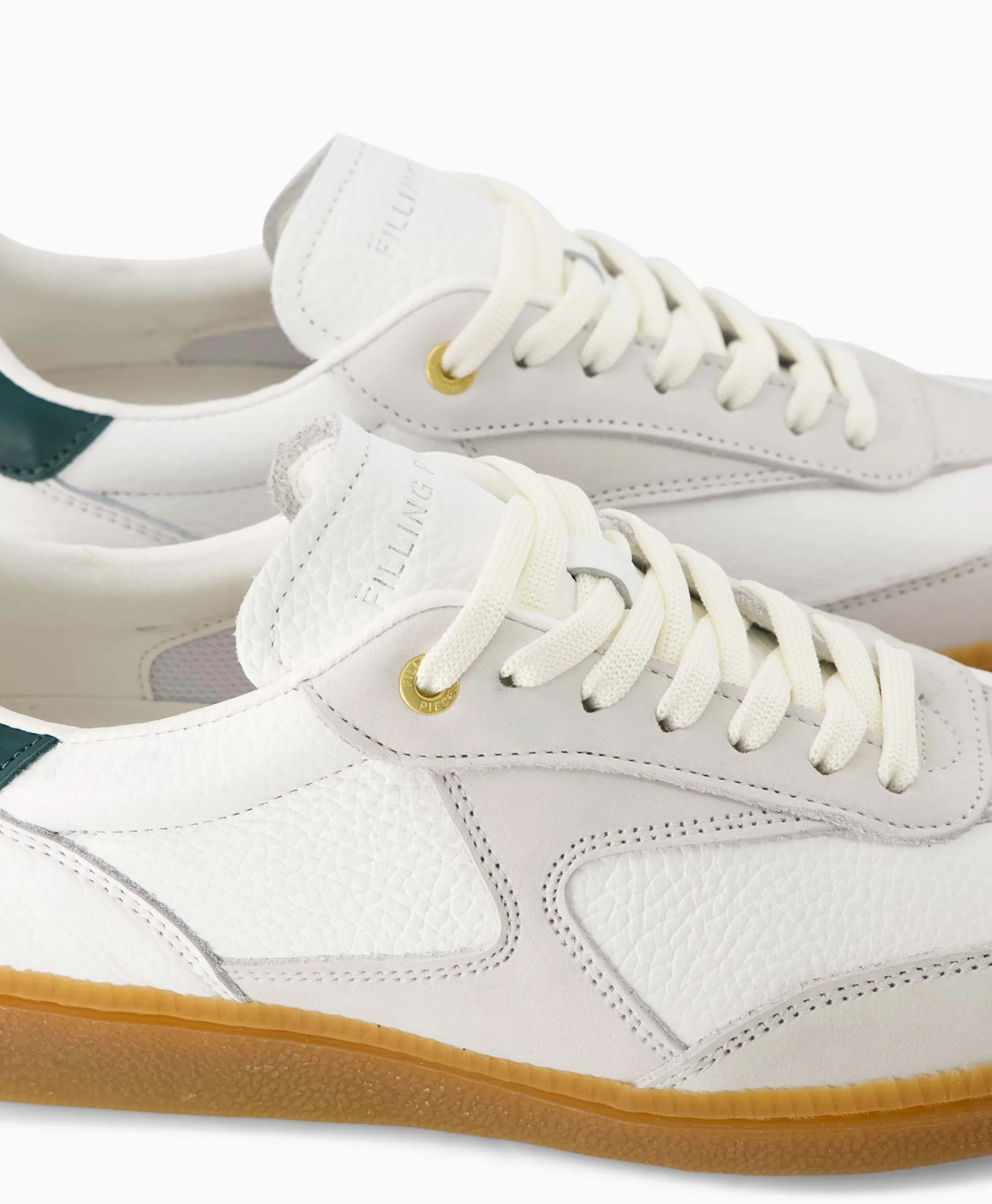 Filling Pieces Sneaker Sprinter Dice Wit*Heren Sneakers