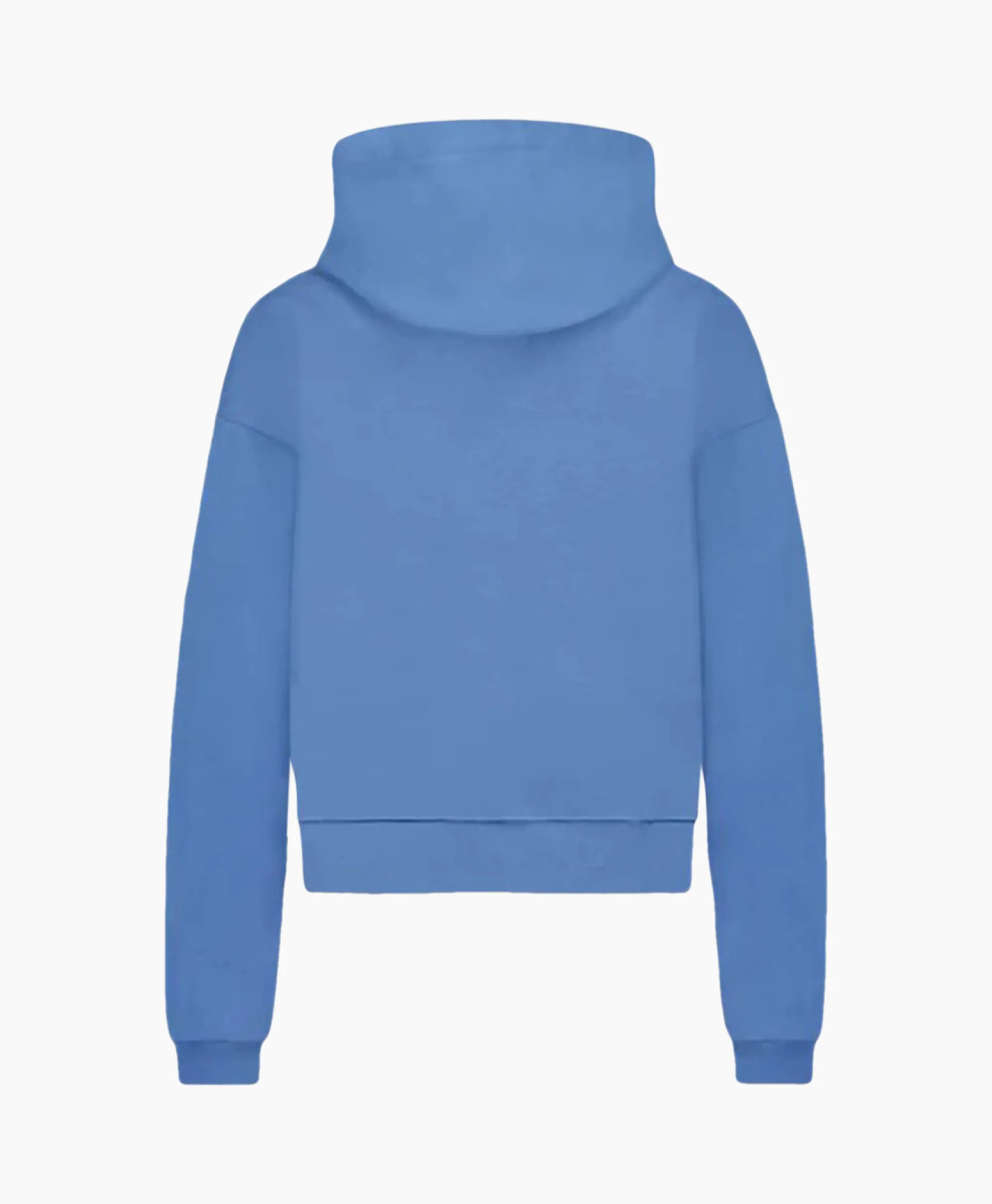 Flâneur Flaneur Hoodie Floral Watercolor Zip Up Blauw*Heren Truien