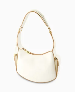 Ganni Schouder / Hand Tas Shoulder Ecru*Dames Tassen