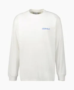 Gramicci T-Shirt Carabiner L/S Wit*Heren T-Shirts