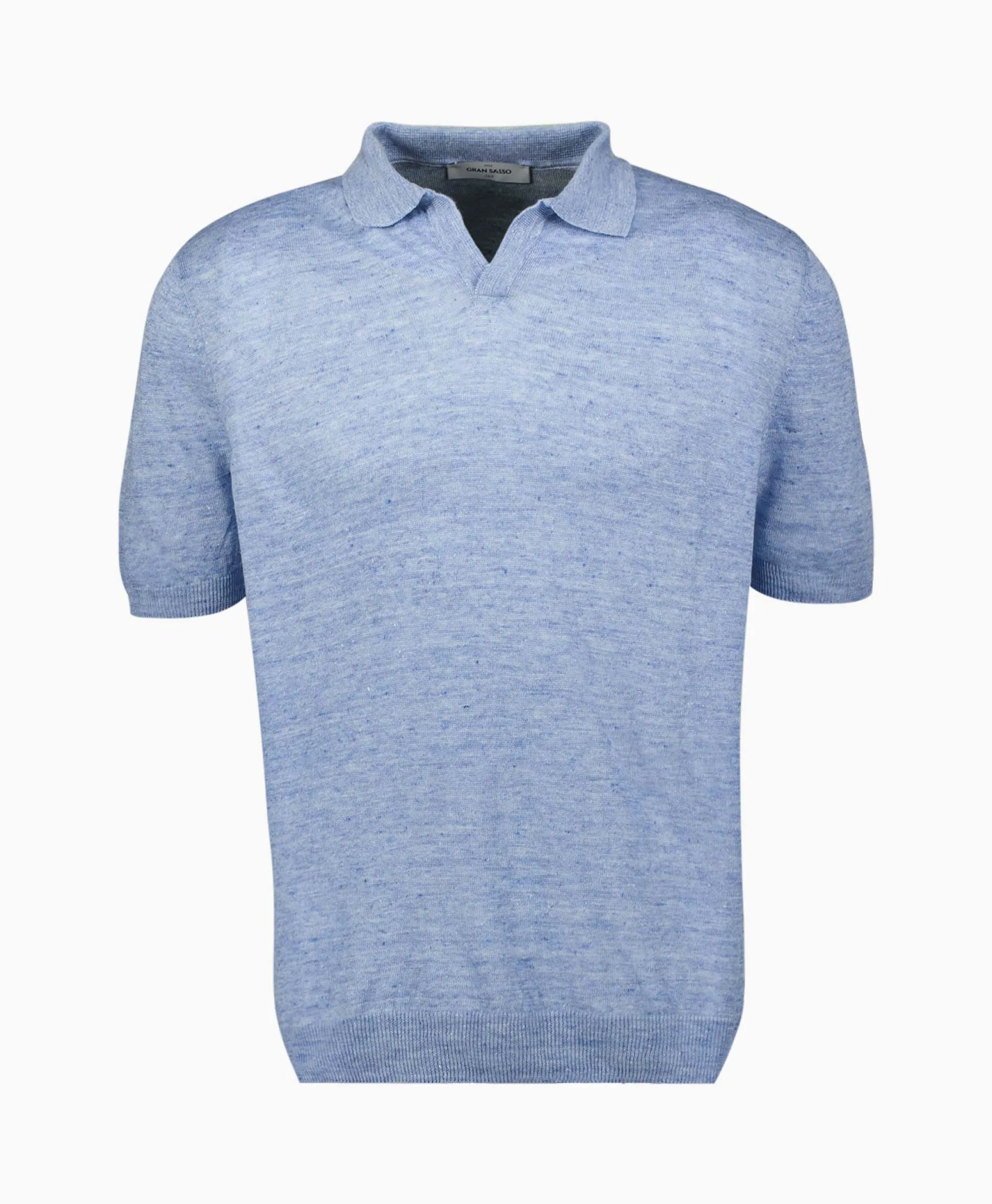 Gran Sasso Polo 57174/24801 Licht Blauw*Heren Polo's