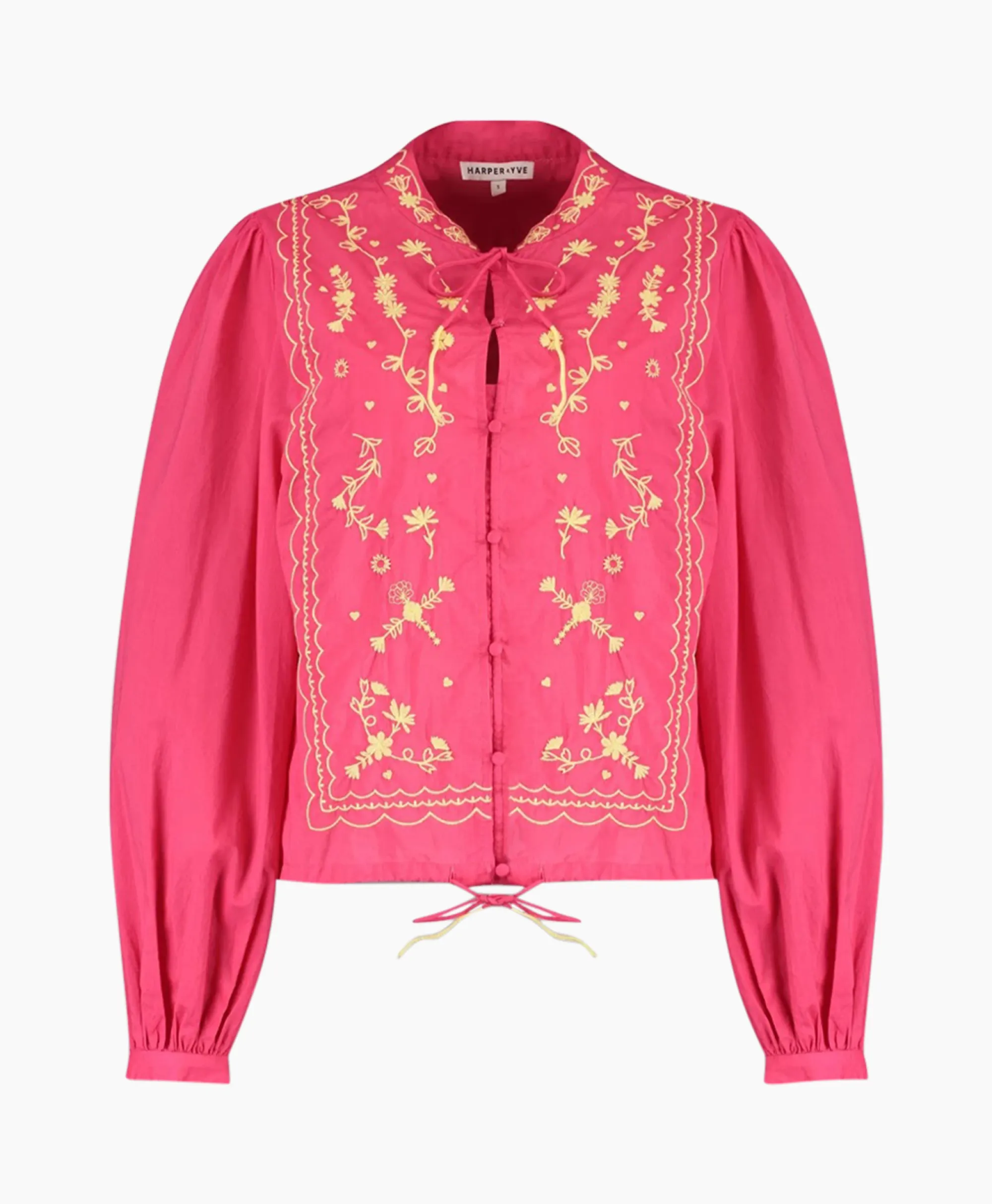 Harper & Yve Harper & Yve Blouse Hailey-Ls Roze*Dames Blouses