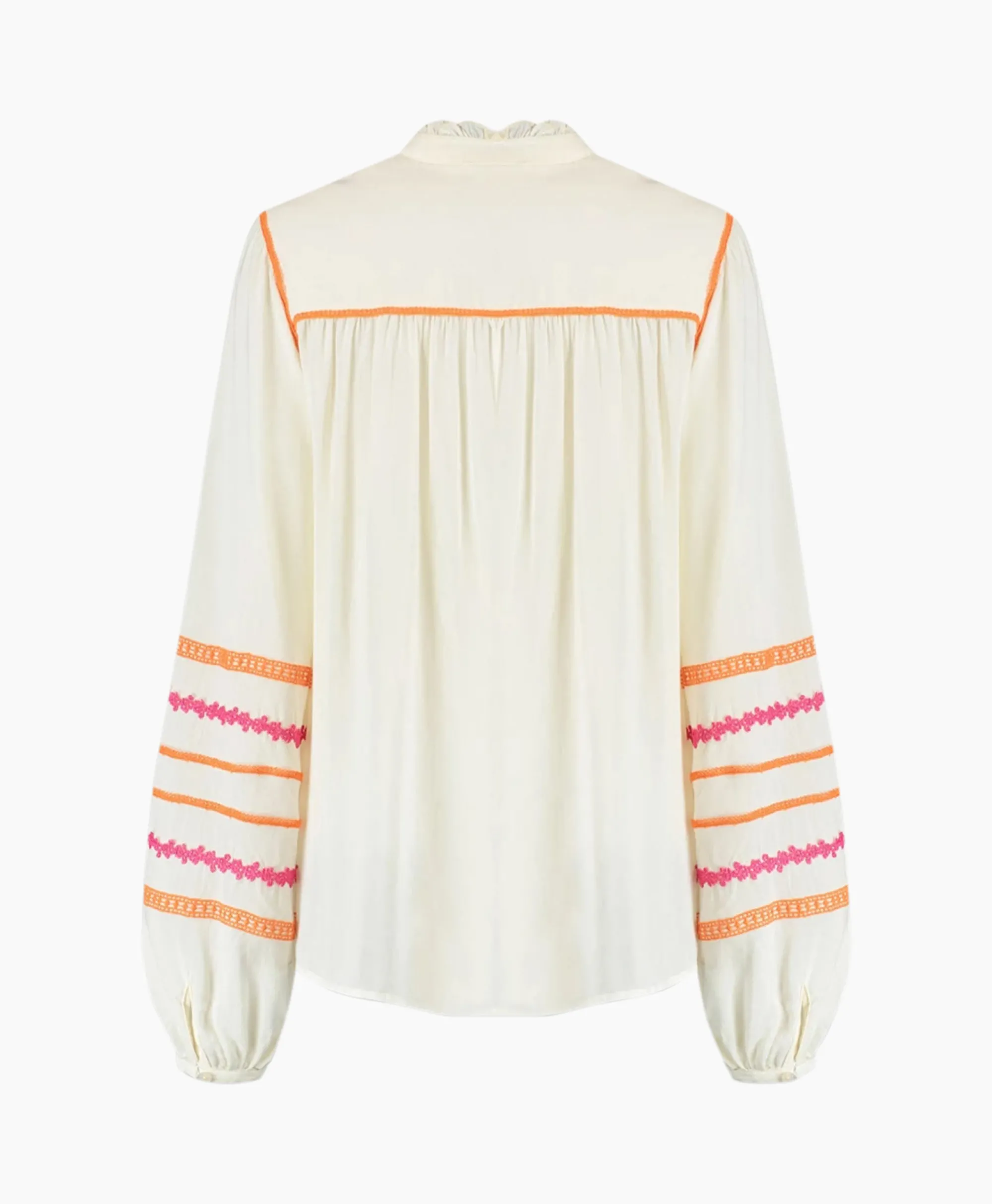 Harper & Yve Harper & Yve Blouse Taylor-Ls Off White*Dames Blouses