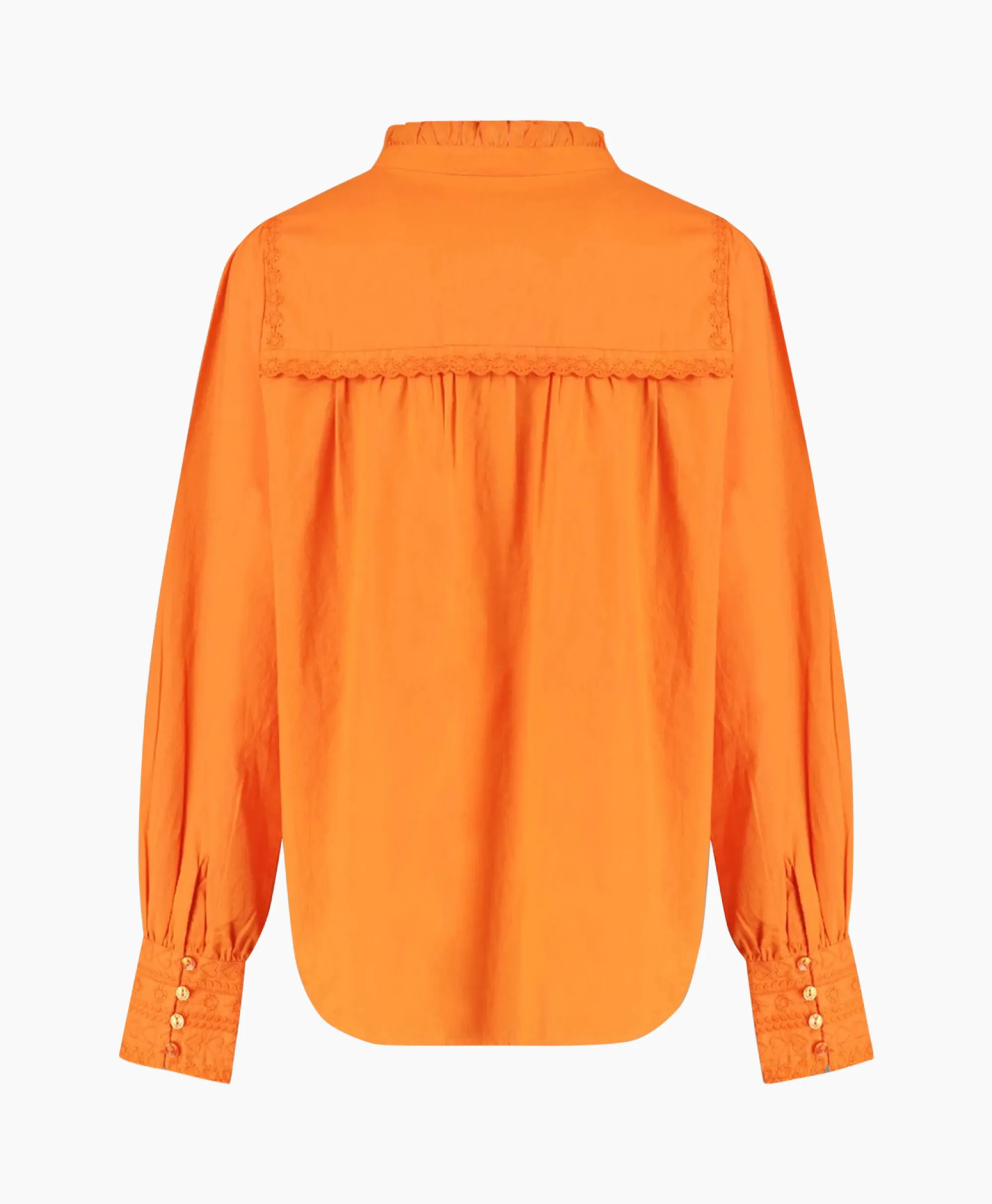 Harper & Yve Harper & Yve Blouse Yasmin-Ls Oranje*Dames Blouses
