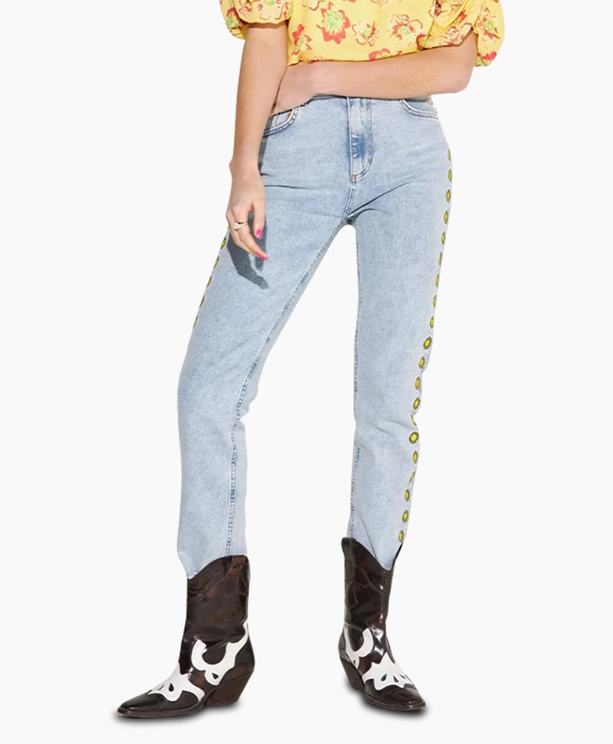 Harper & Yve Harper & Yve Jeans Harper-Pa Licht Blauw*Dames Broeken