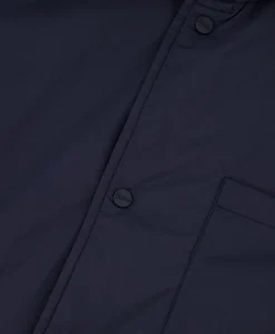 Herno Jack Camicia In Nuage Imbottito E Mag Donker Blauw*Heren Jassen