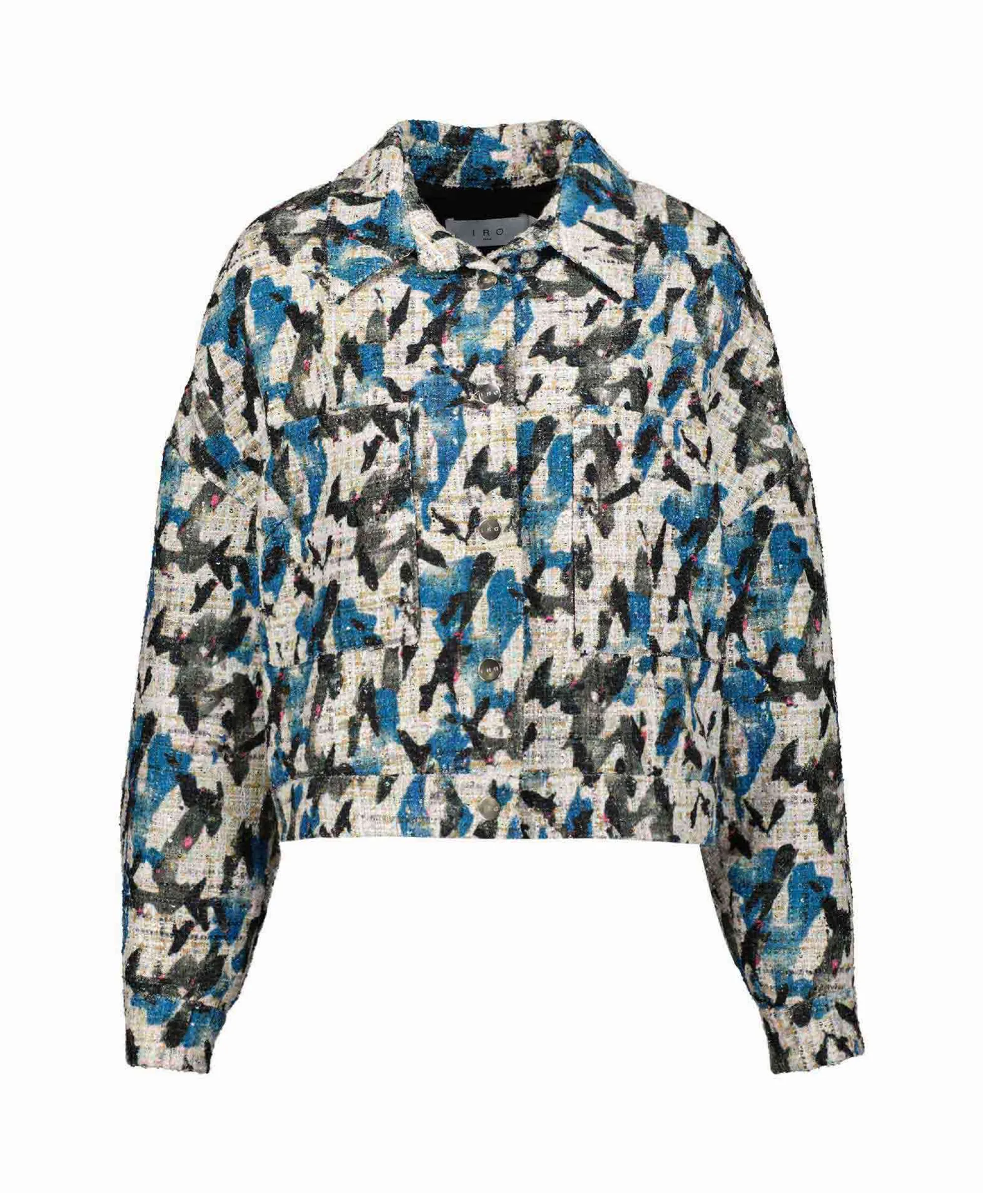Iro Jack Noori Blauw*Dames Jassen