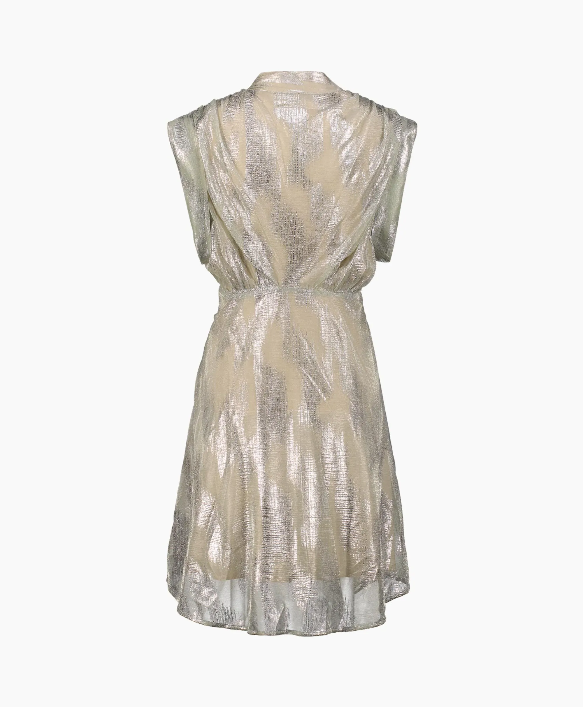 Iro Mini Jurk Brandi Zilver*Dames Jurken