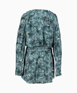 Iro Mini Jurk Fontana Blauw*Dames Jurken