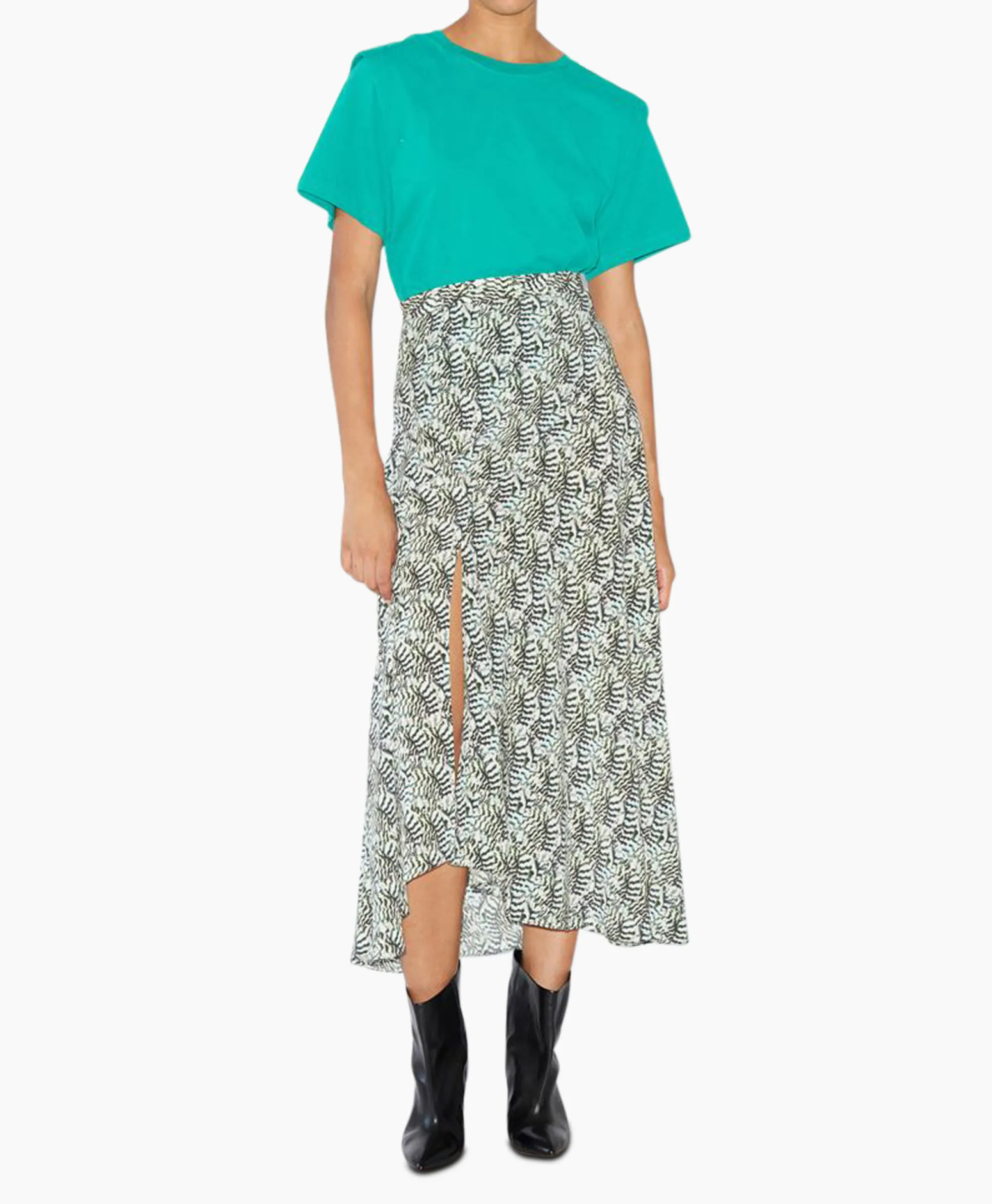 Isabel Marant Maxi Rok Sakura-Ga Ecru*Dames Rokken