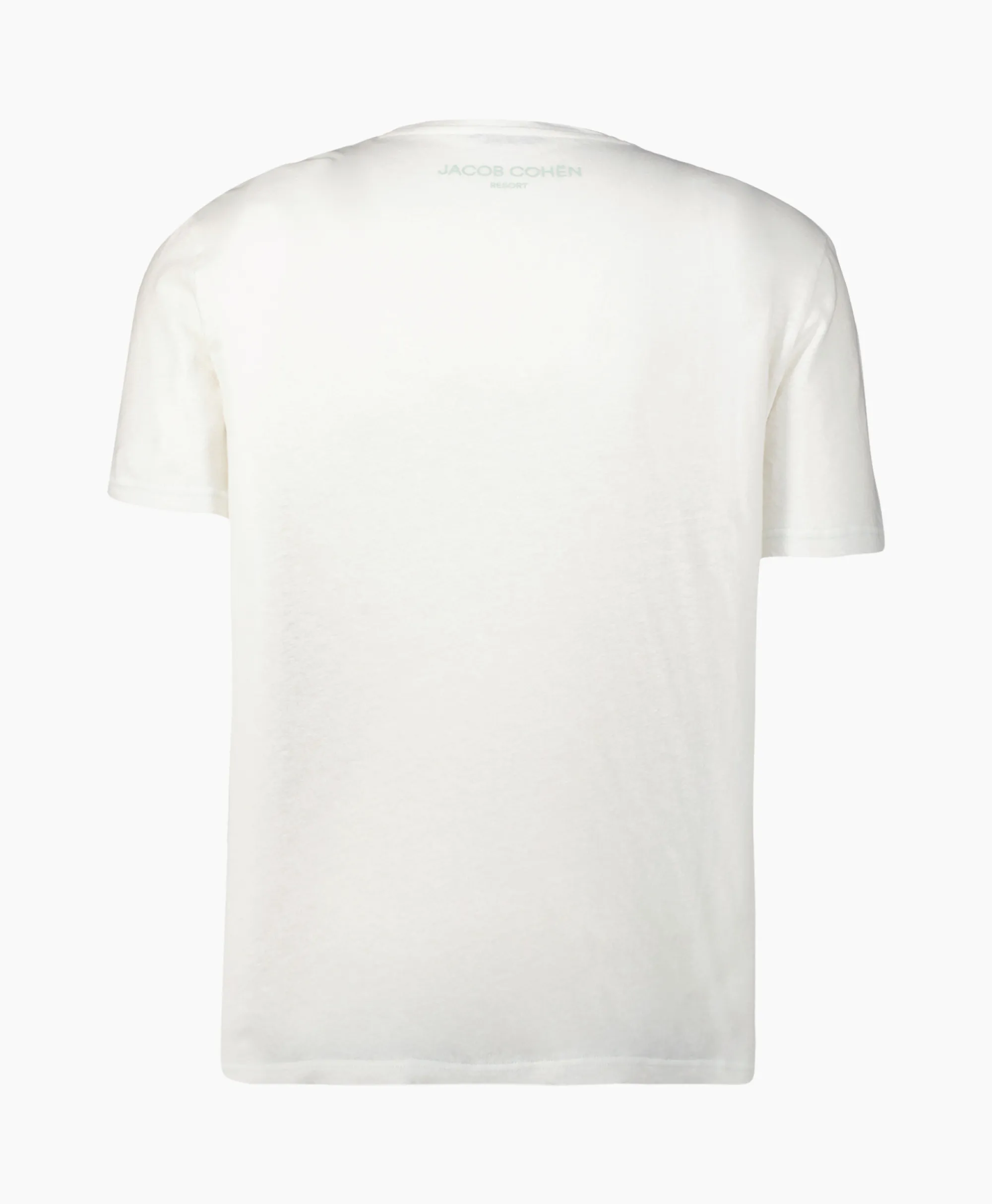 Jacob Cohen T-Shirt Maglietta Girocollo Off White*Heren T-Shirts