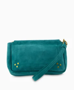 Jérôme Dreyfuss Jerome Dreyfuss Clutch Clap M Groen*Dames Tassen