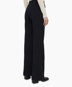 Joseph Pantalon Morissey Tailor Wool Donker Blauw*Dames Broeken