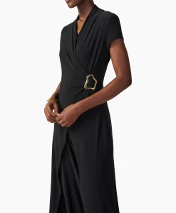 Joseph Ribkoff Jumpsuit Korte Mouwen Zwart*Dames Jumpsuits