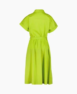Joseph Ribkoff Midi Jurk Groen*Dames Jurken