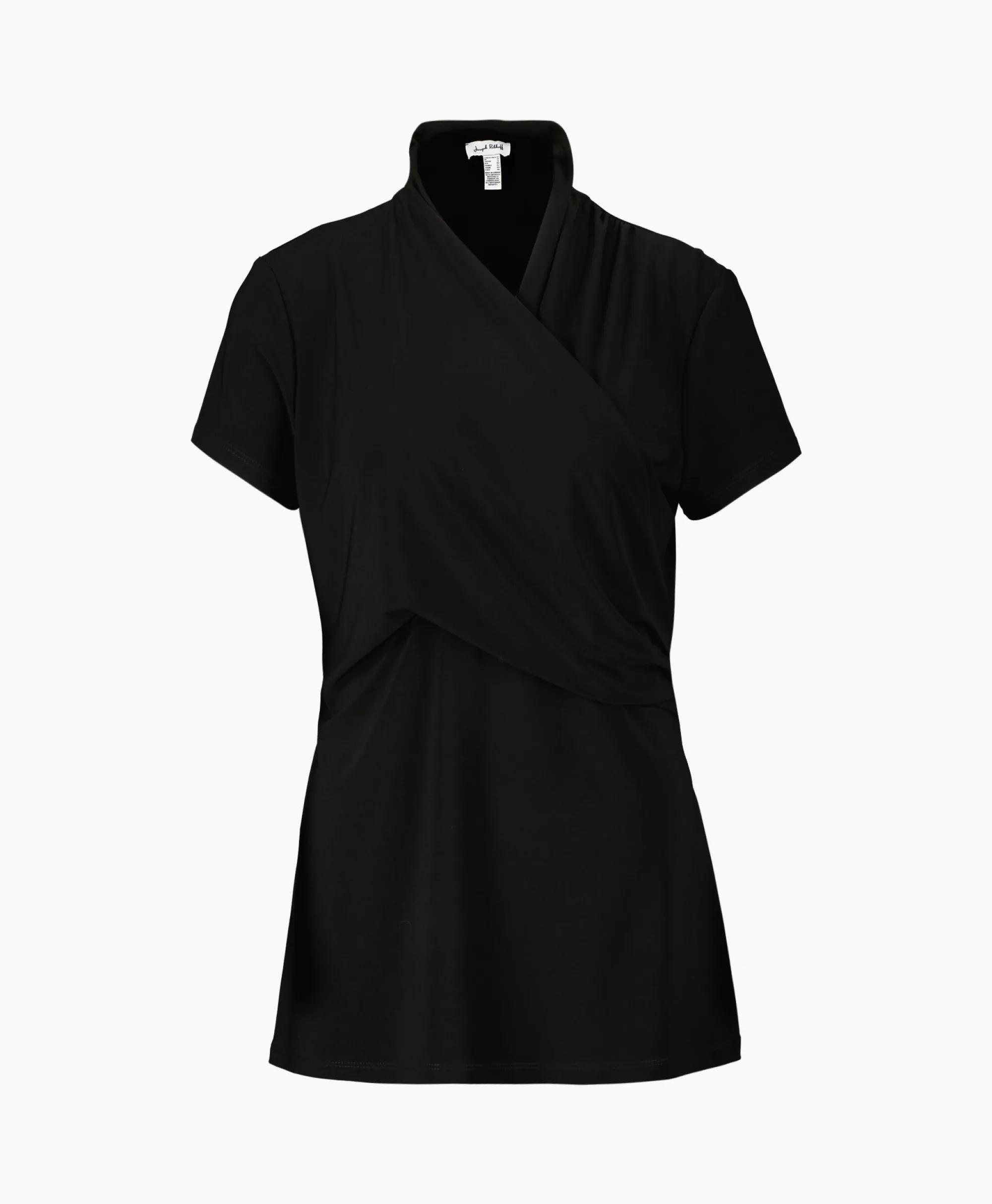 Joseph Ribkoff Top & T-Shirt Kraag Korte Mouwen Zwart*Dames T-Shirts & Tops