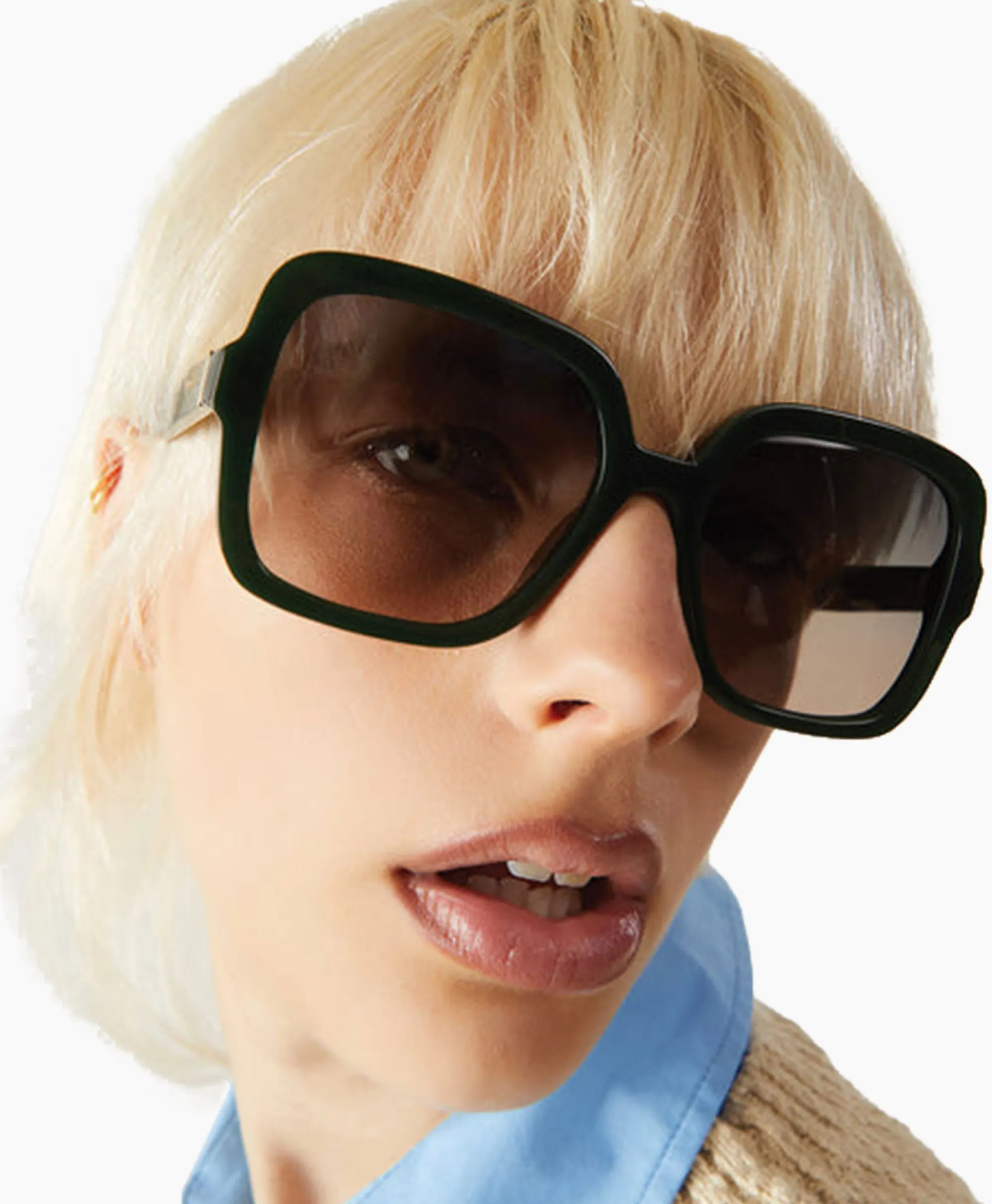 Komono Zonnebril Miley Hunter White Gold Goud*Dames Zonnebrillen