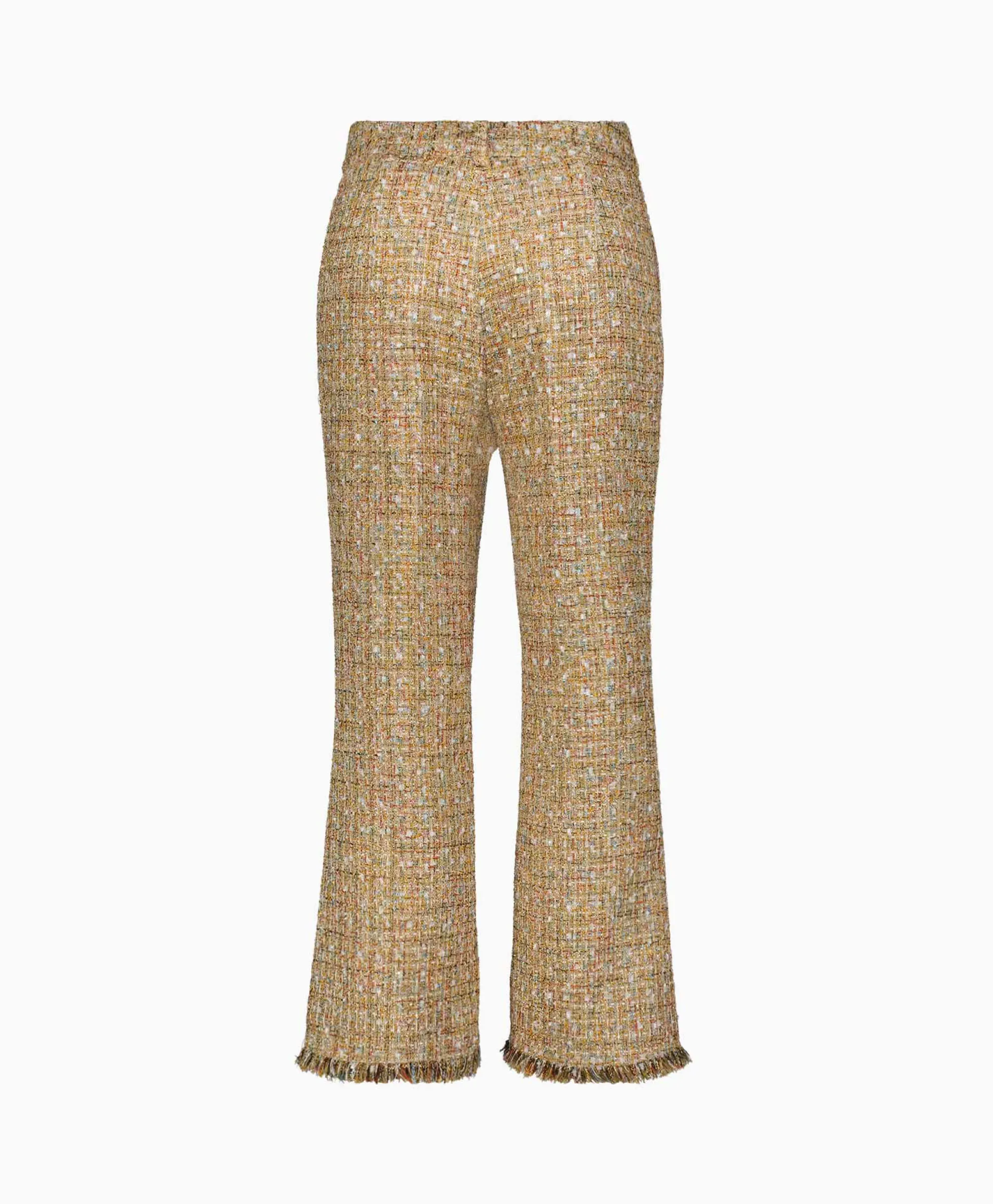 Liu Jo Flared Broek Pant. Sfrangiato Beige*Dames Broeken
