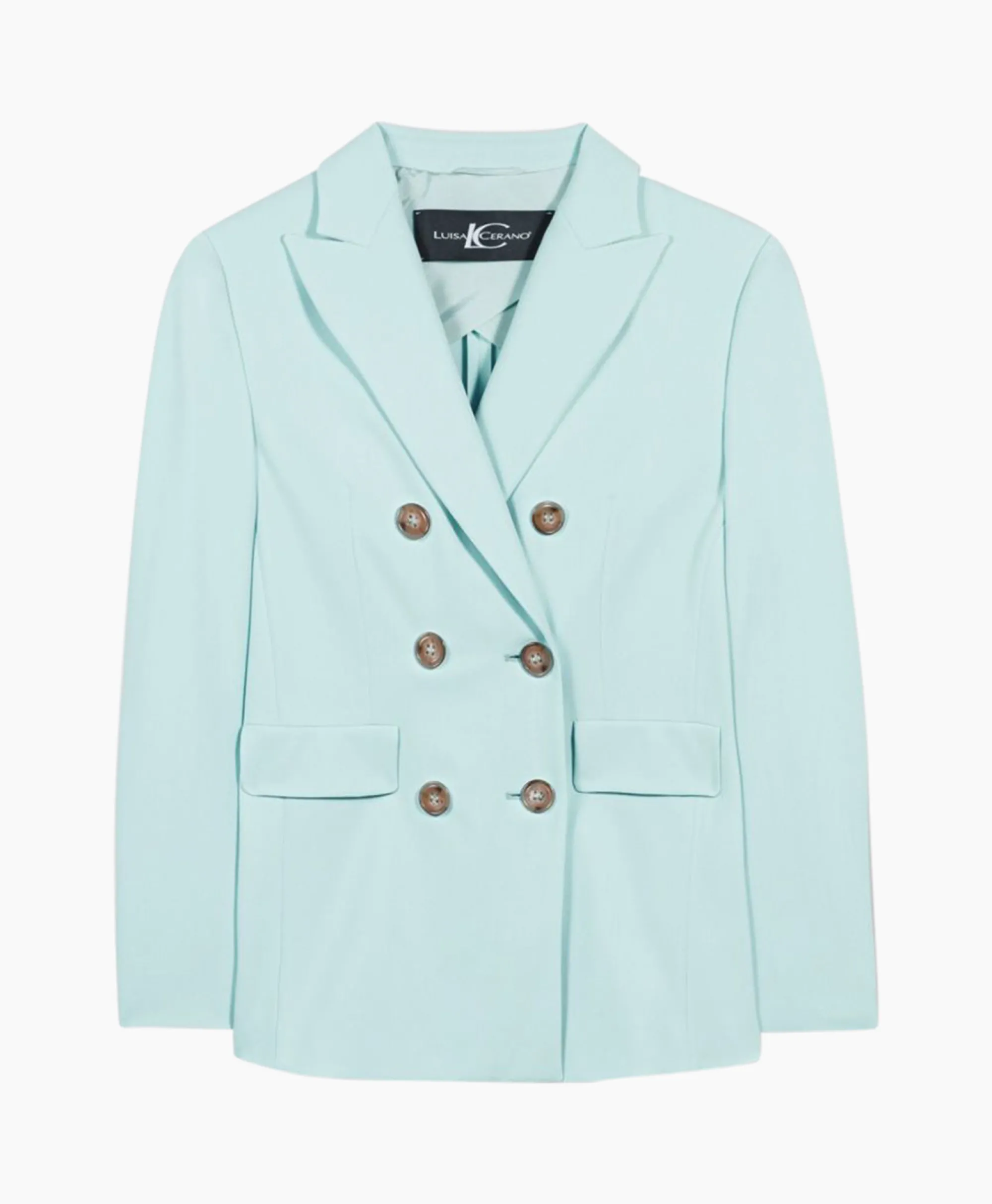 Luisa Cerano Blazer 498011/3453-0 Aqua*Dames Blazers