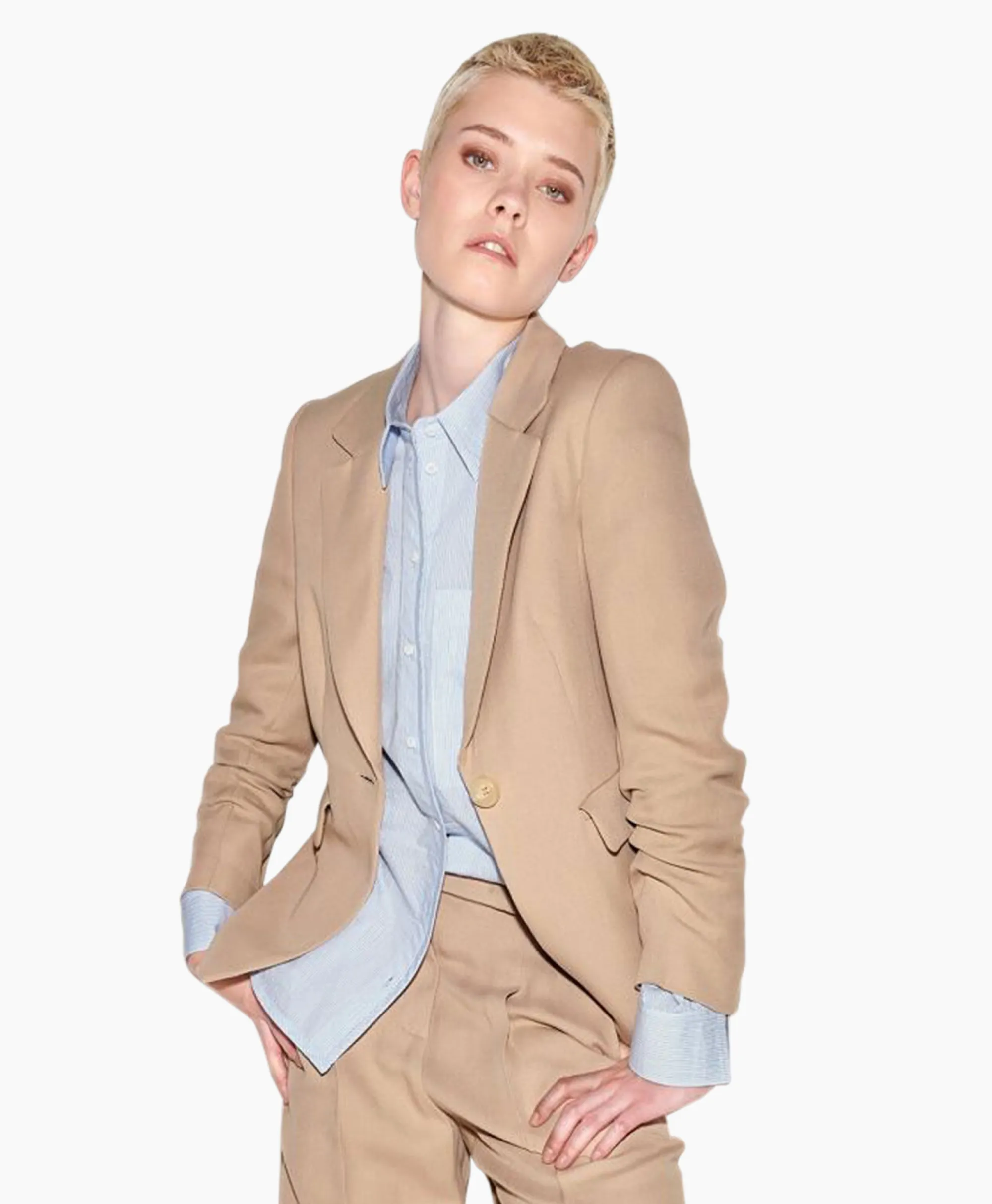Luisa Cerano Blazer 498235/3595-0 Beige*Dames Blazers