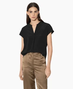 Luisa Cerano Blouse 298461/3597-0 Zwart Dessin*Dames Blouses