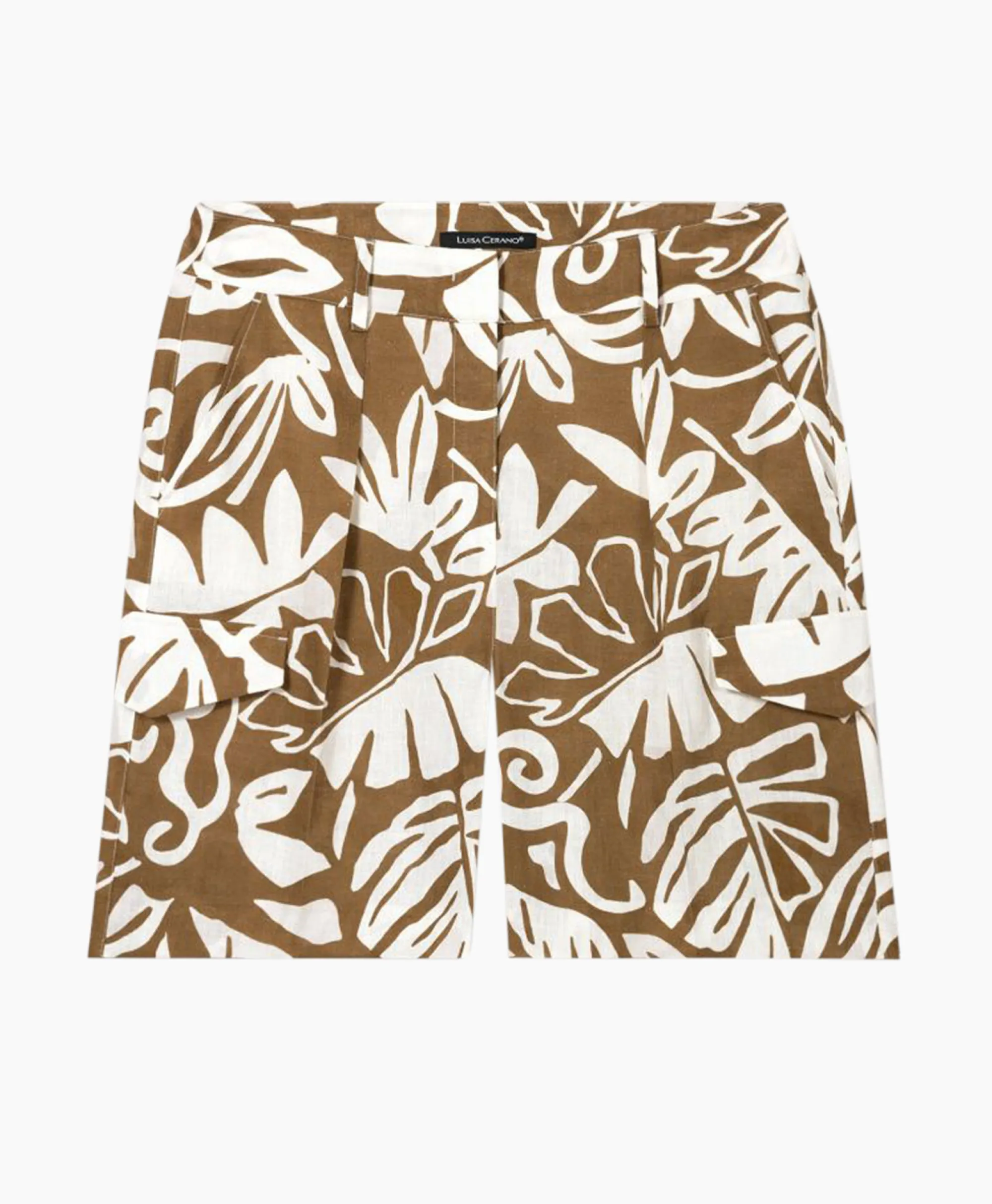 Luisa Cerano Broek 698660/3622-0 Bruin*Dames Broeken