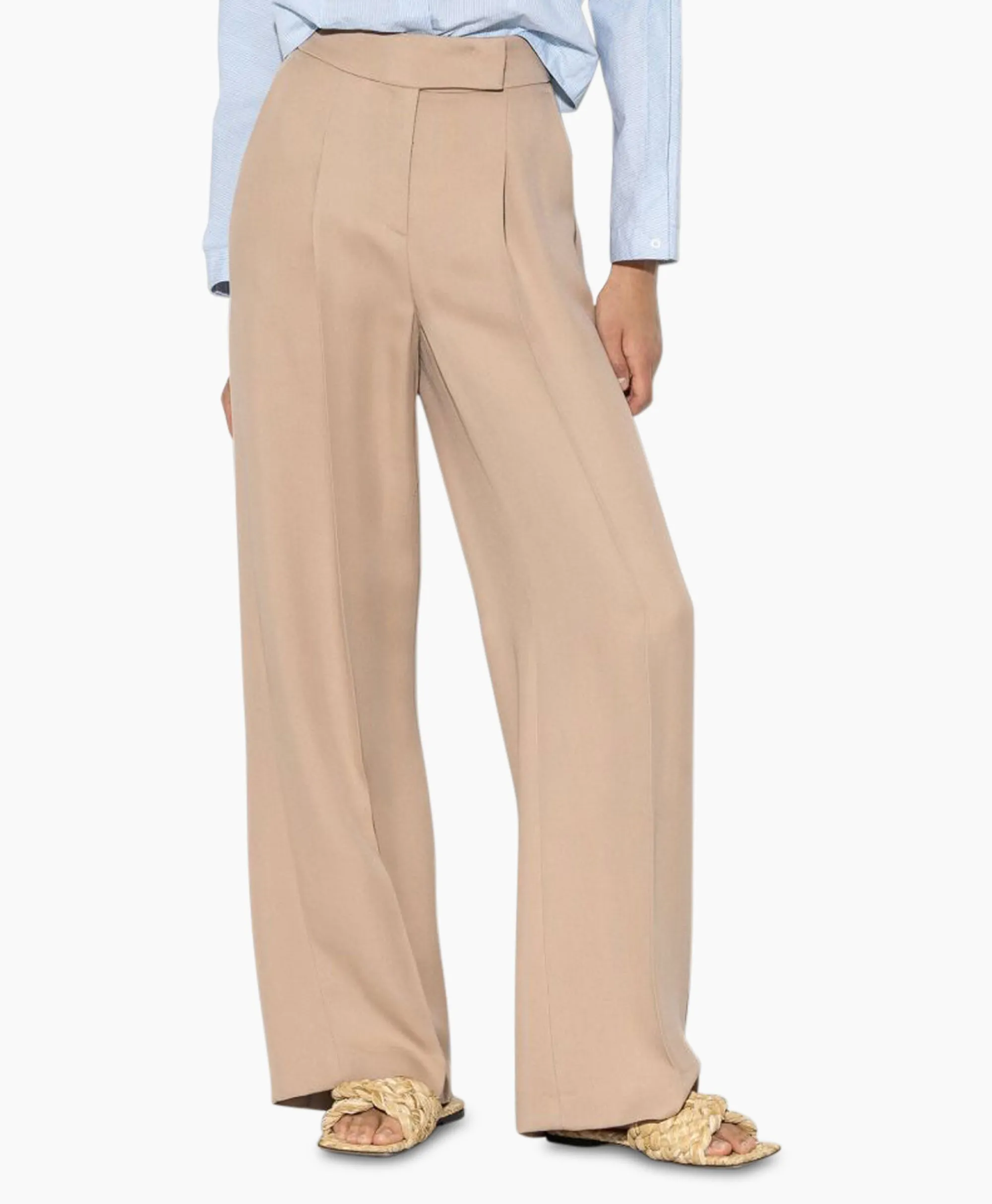 Luisa Cerano Pantalon 698631/3595-0 Beige*Dames Broeken