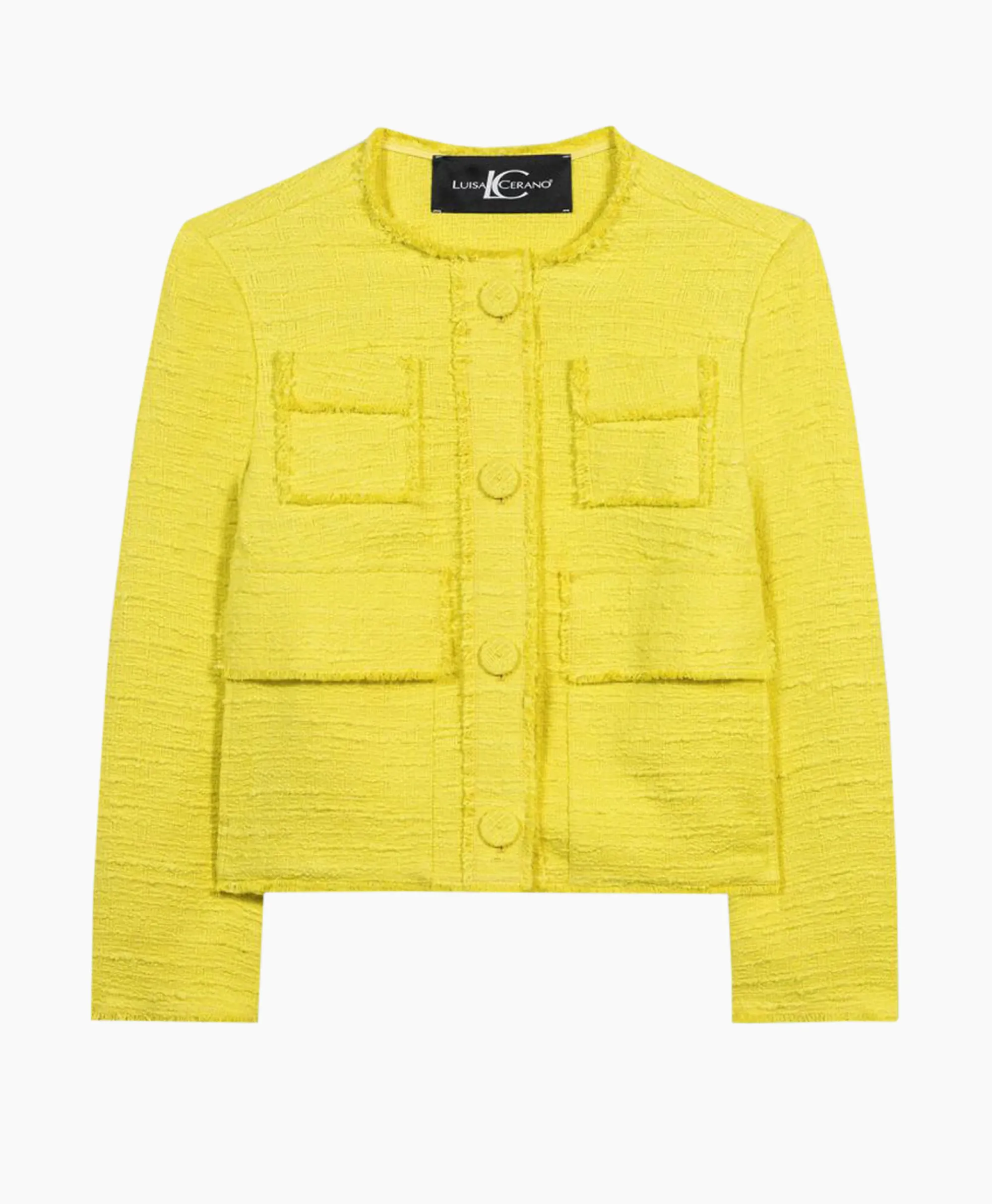 Luisa Cerano Pullover 498018/3551-0 Geel*Dames Blazers
