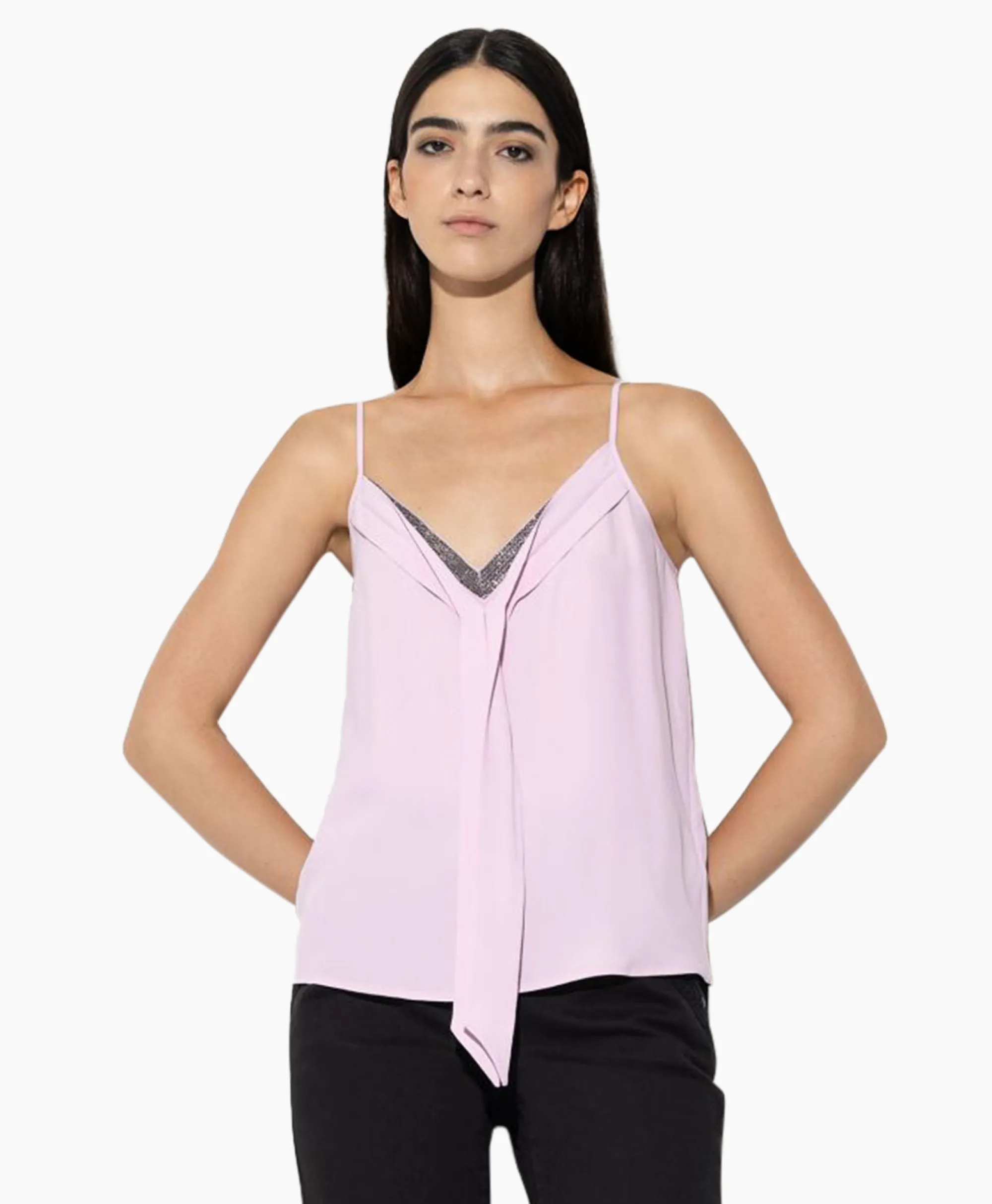 Luisa Cerano Top 398111/2179-0 Lavendel*Dames T-Shirts & Tops