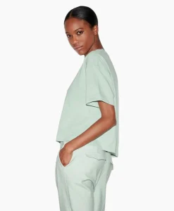 Luisa Cerano T-Shirt Korte Mouw 398121/7800-0 Mint*Dames T-Shirts & Tops