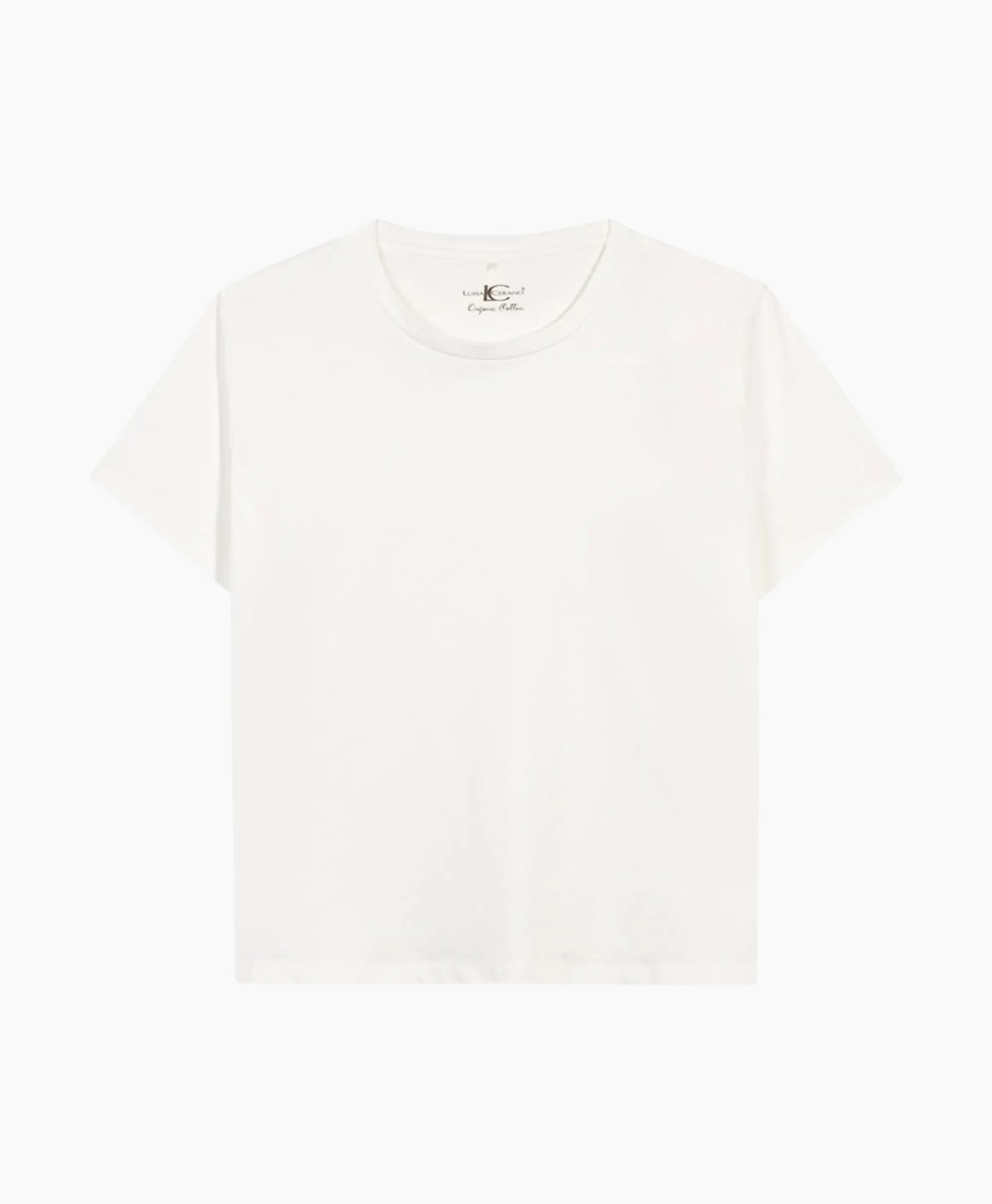 Luisa Cerano T-Shirt Korte Mouw 398113/7799-0 Off White*Dames T-Shirts & Tops
