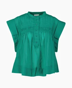 Marant Étoile Marant Etoile Blouse Leaza-Gb Groen*Dames Blouses
