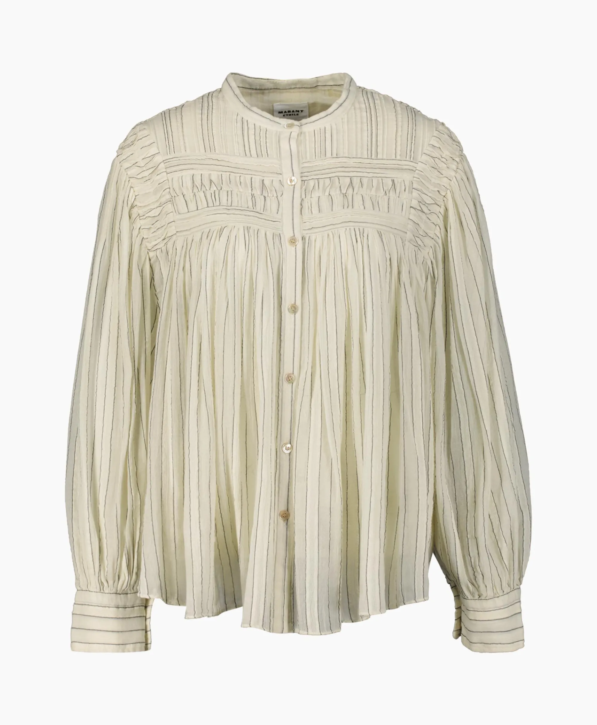 Marant Étoile Marant Etoile Blouse Plalia-Gc Ecru*Dames Blouses