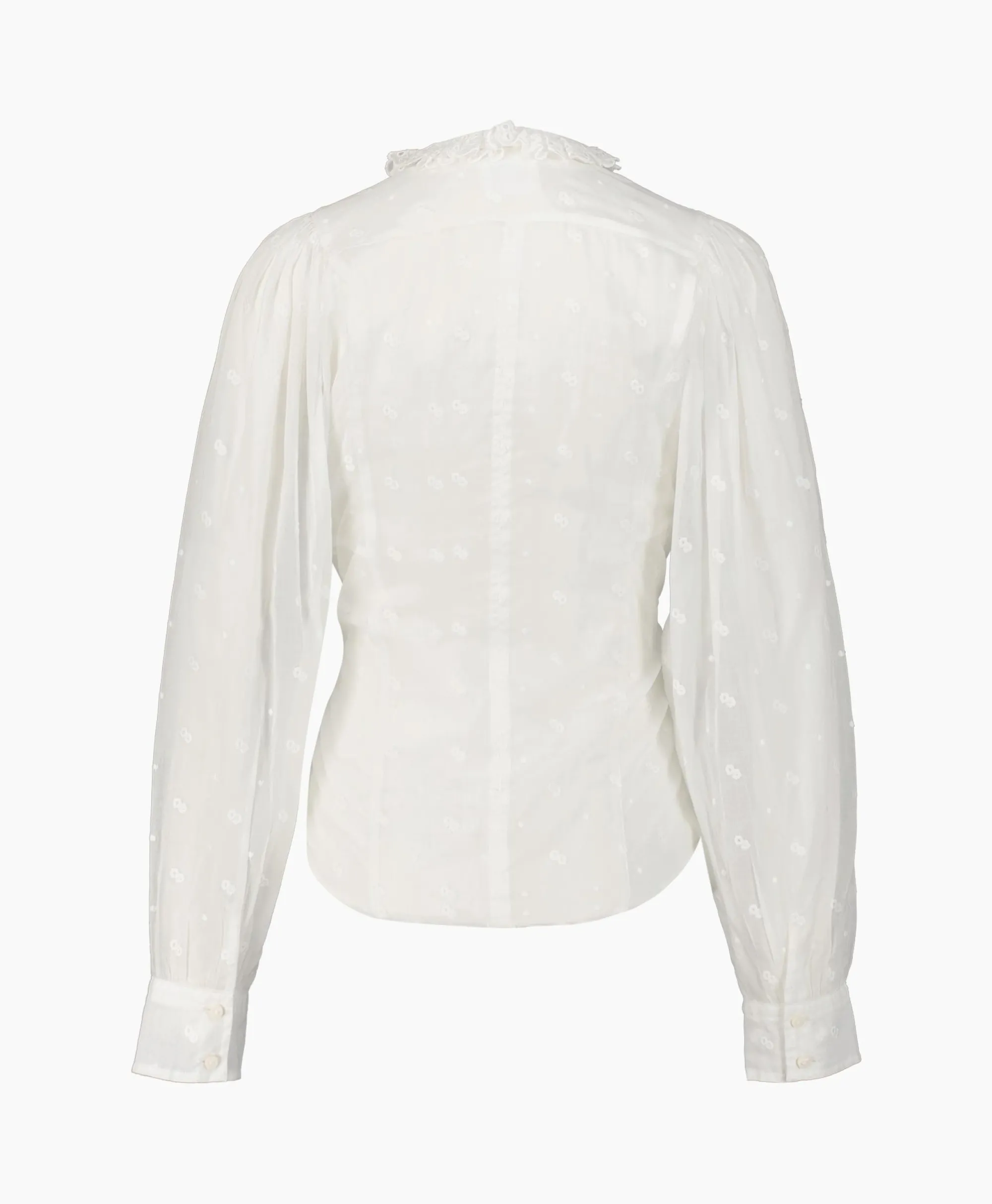 Marant Étoile Marant Etoile Blouse Terzali-Gc Wit*Dames Blouses