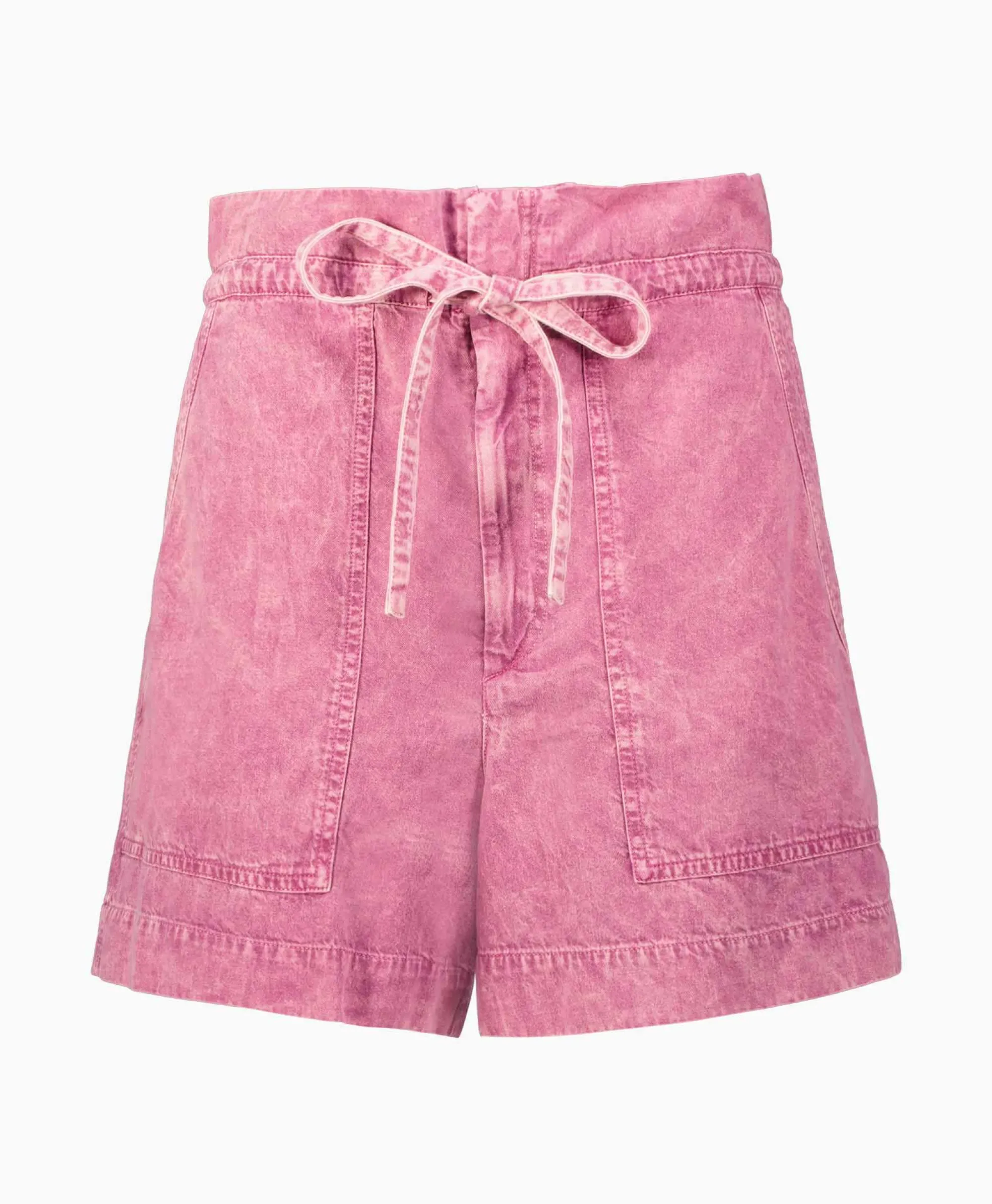 Marant Étoile Marant Etoile Korte Broek Ipolyte-Gc Pink*Dames Broeken